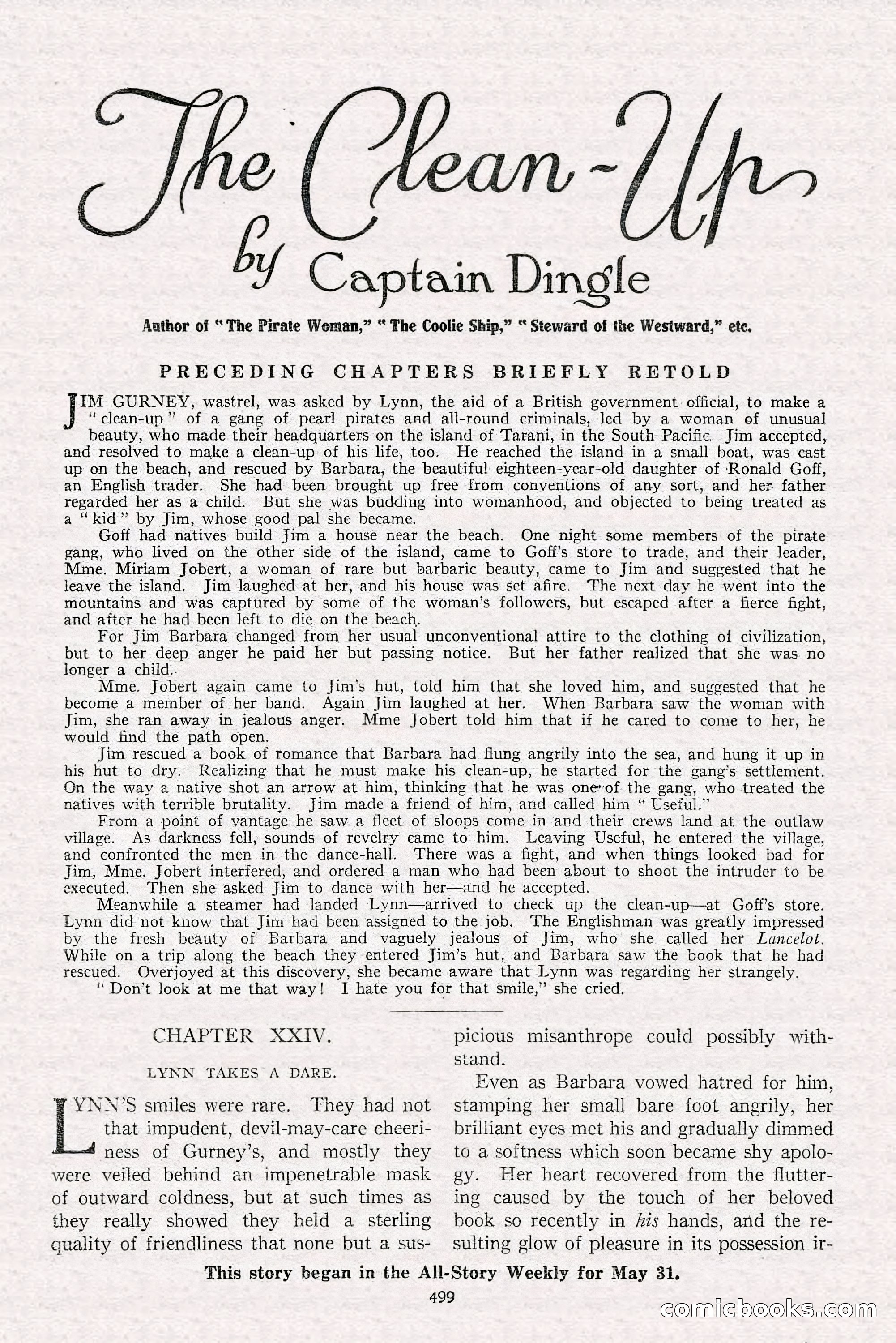 All-Story Weekly, June 21, 1919 — page 157 of 188