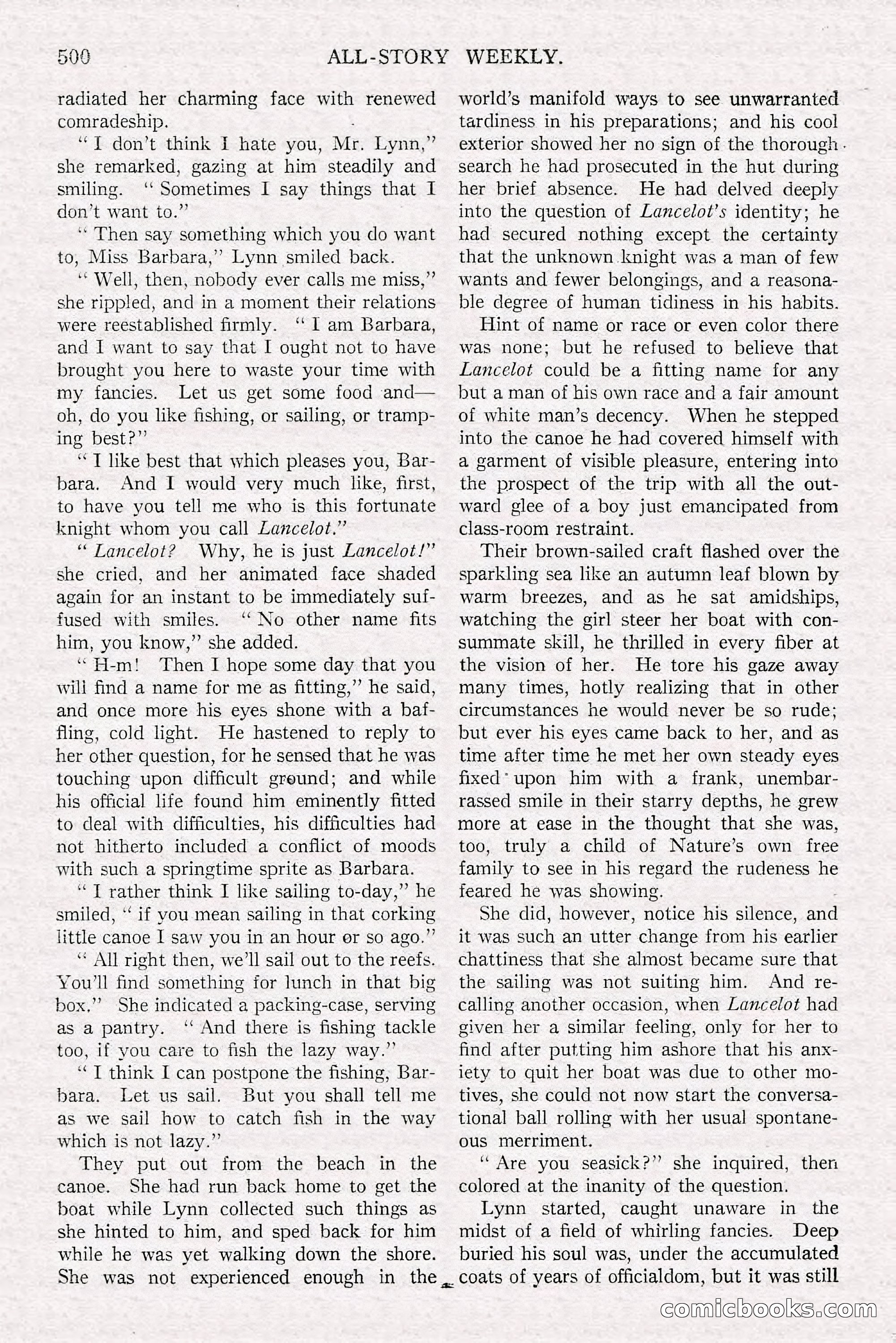 All-Story Weekly, June 21, 1919 — page 158 of 188