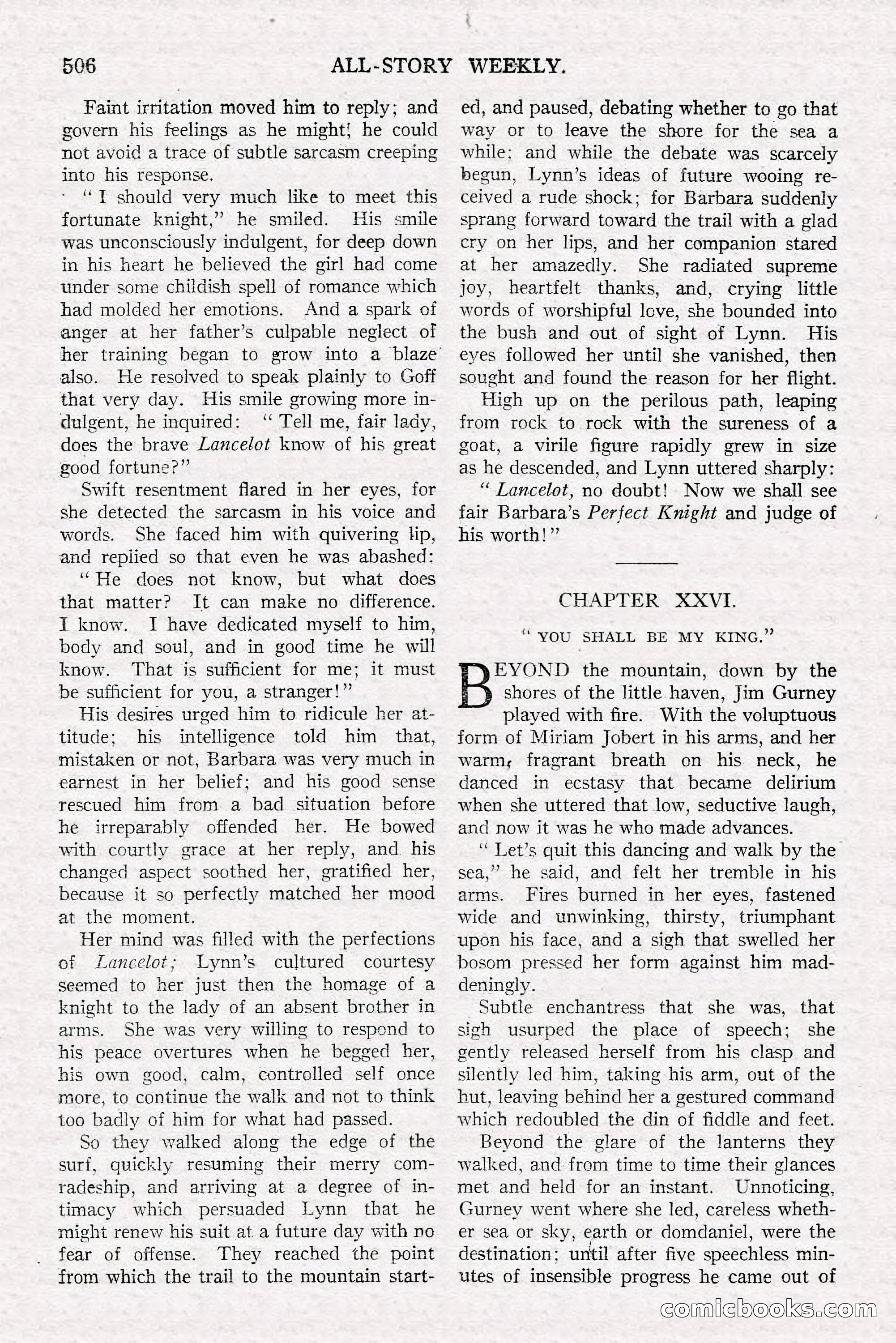 All-Story Weekly, June 21, 1919 — page 164 of 188