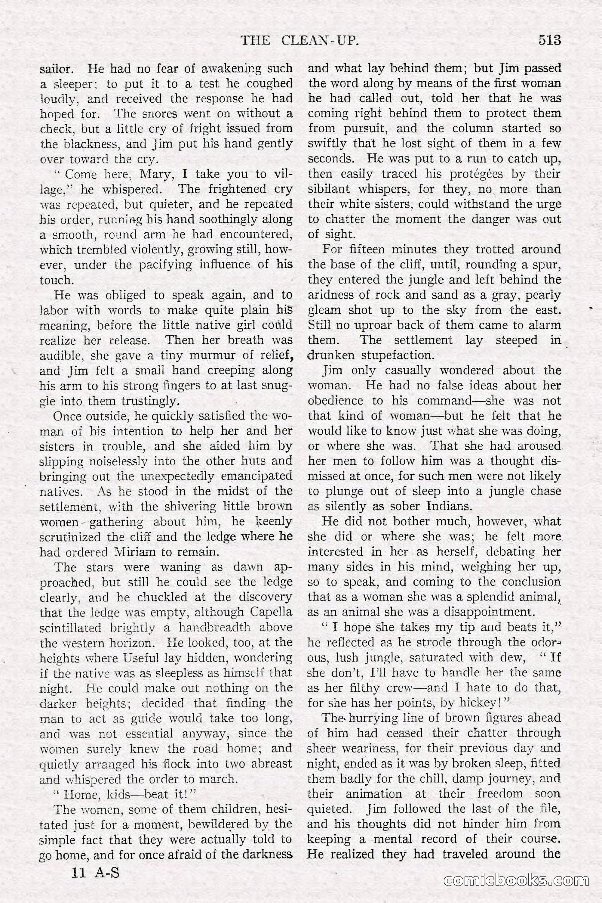 All-Story Weekly, June 21, 1919 — page 171 of 188