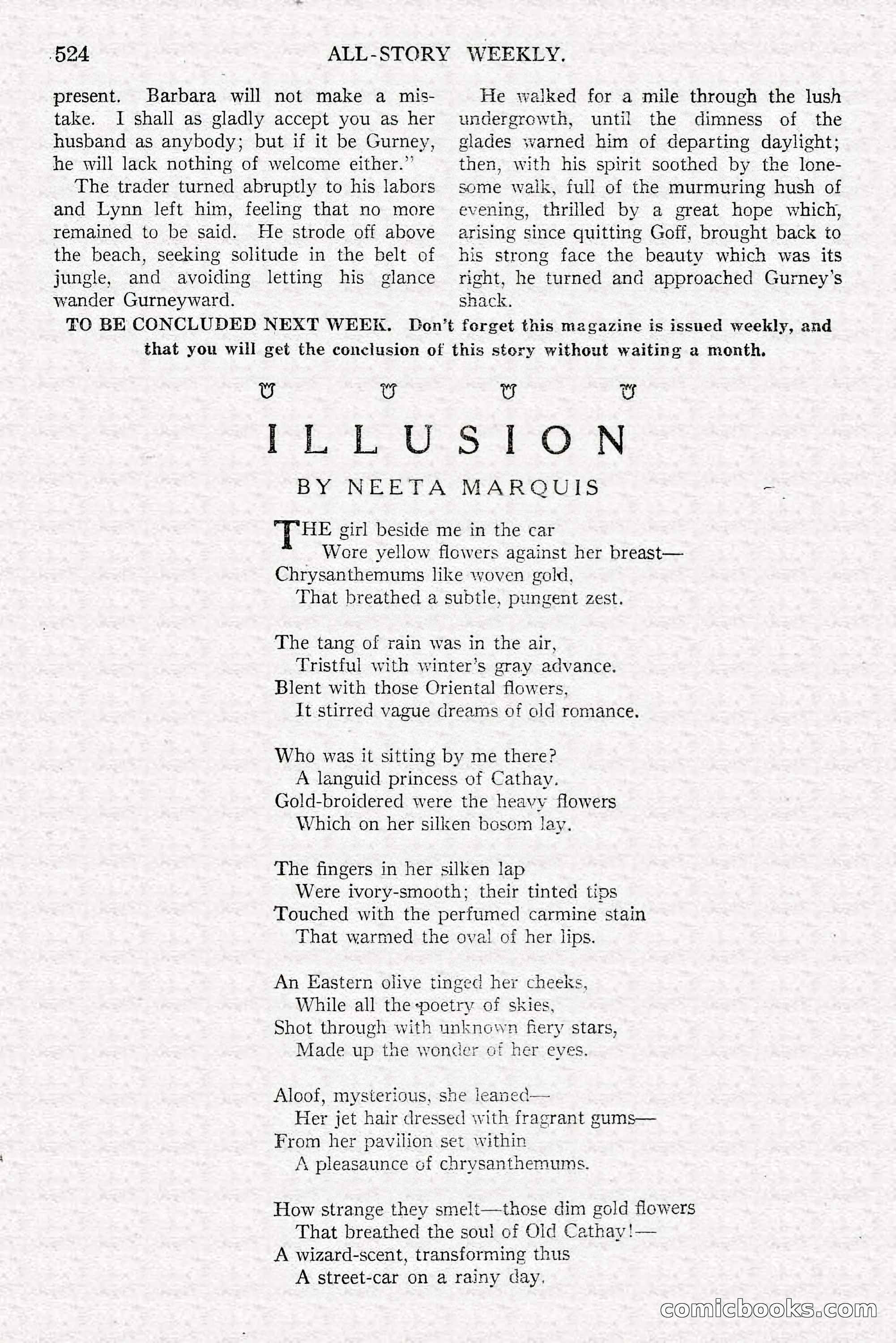 All-Story Weekly, June 21, 1919 — page 182 of 188