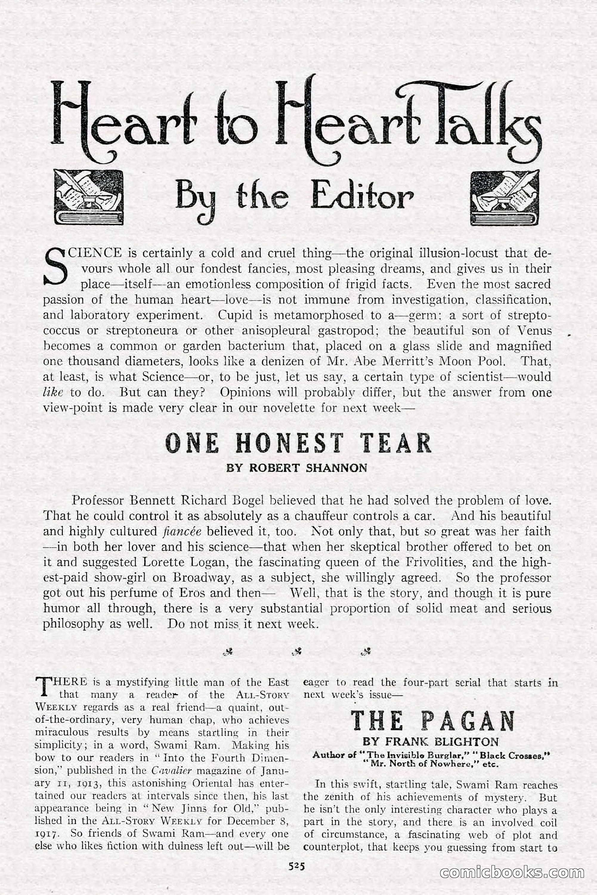 All-Story Weekly, June 21, 1919 — page 183 of 188