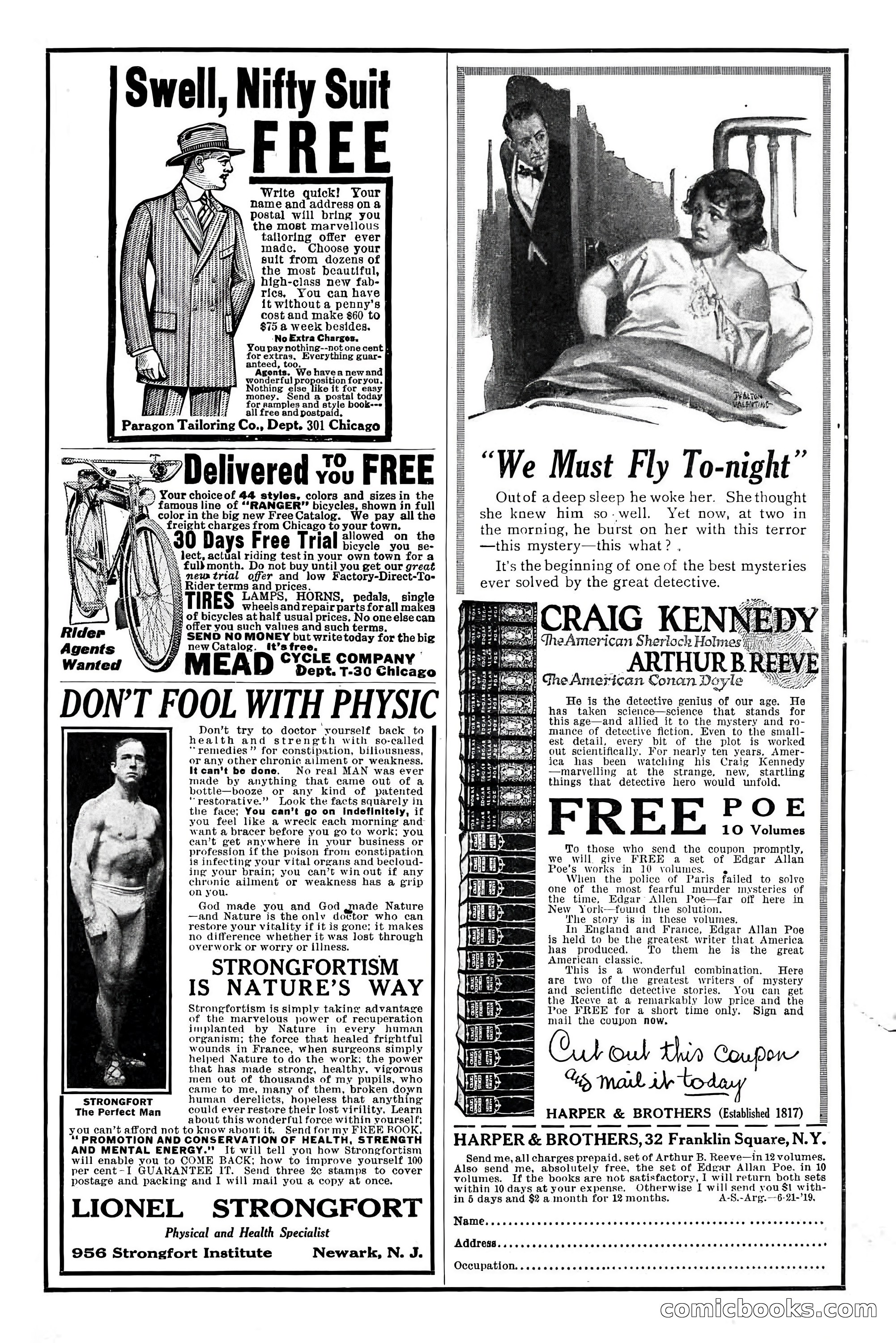 All-Story Weekly, June 21, 1919 — page 187 of 188