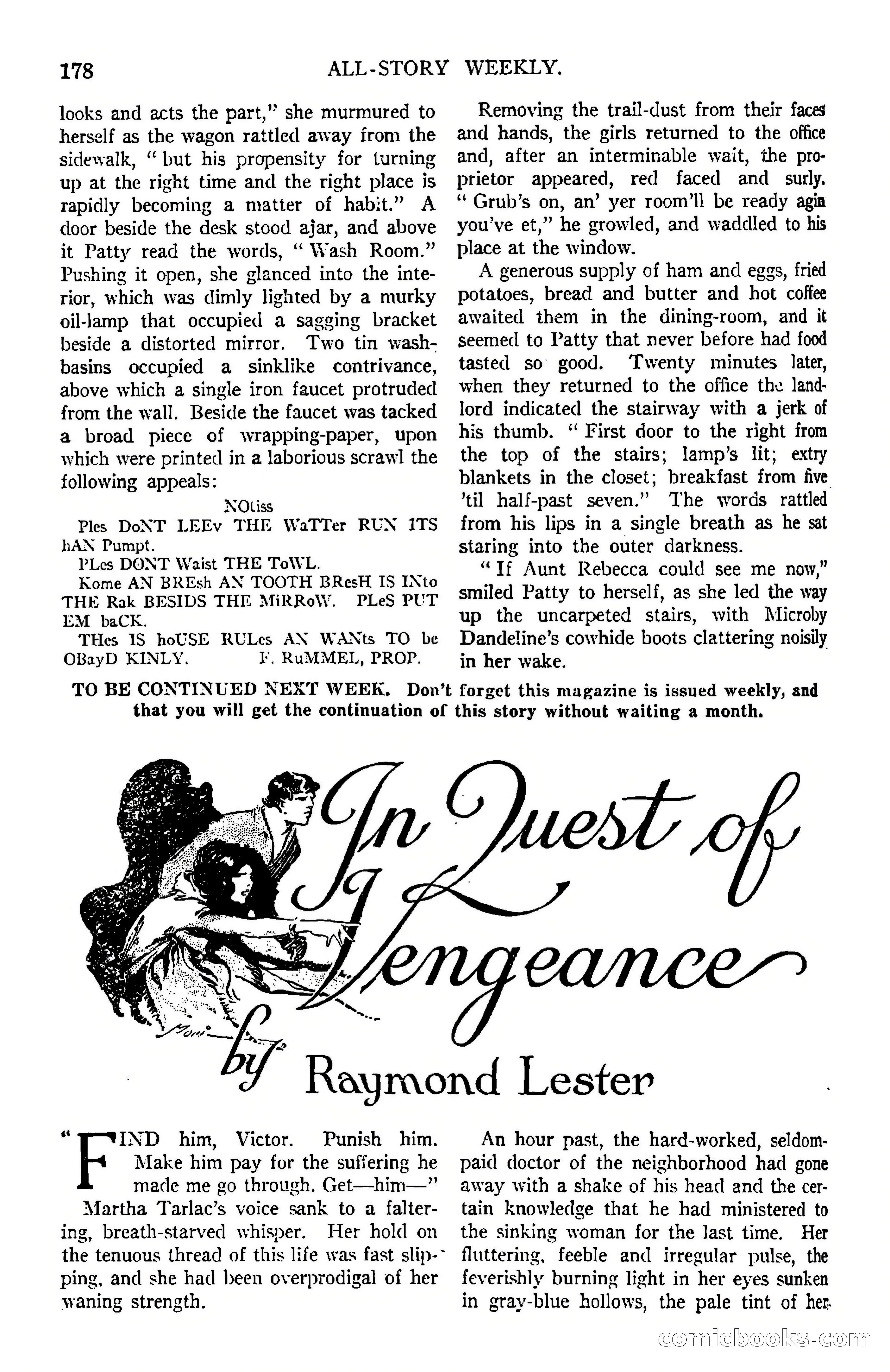 All-Story Weekly — page 21 of 163