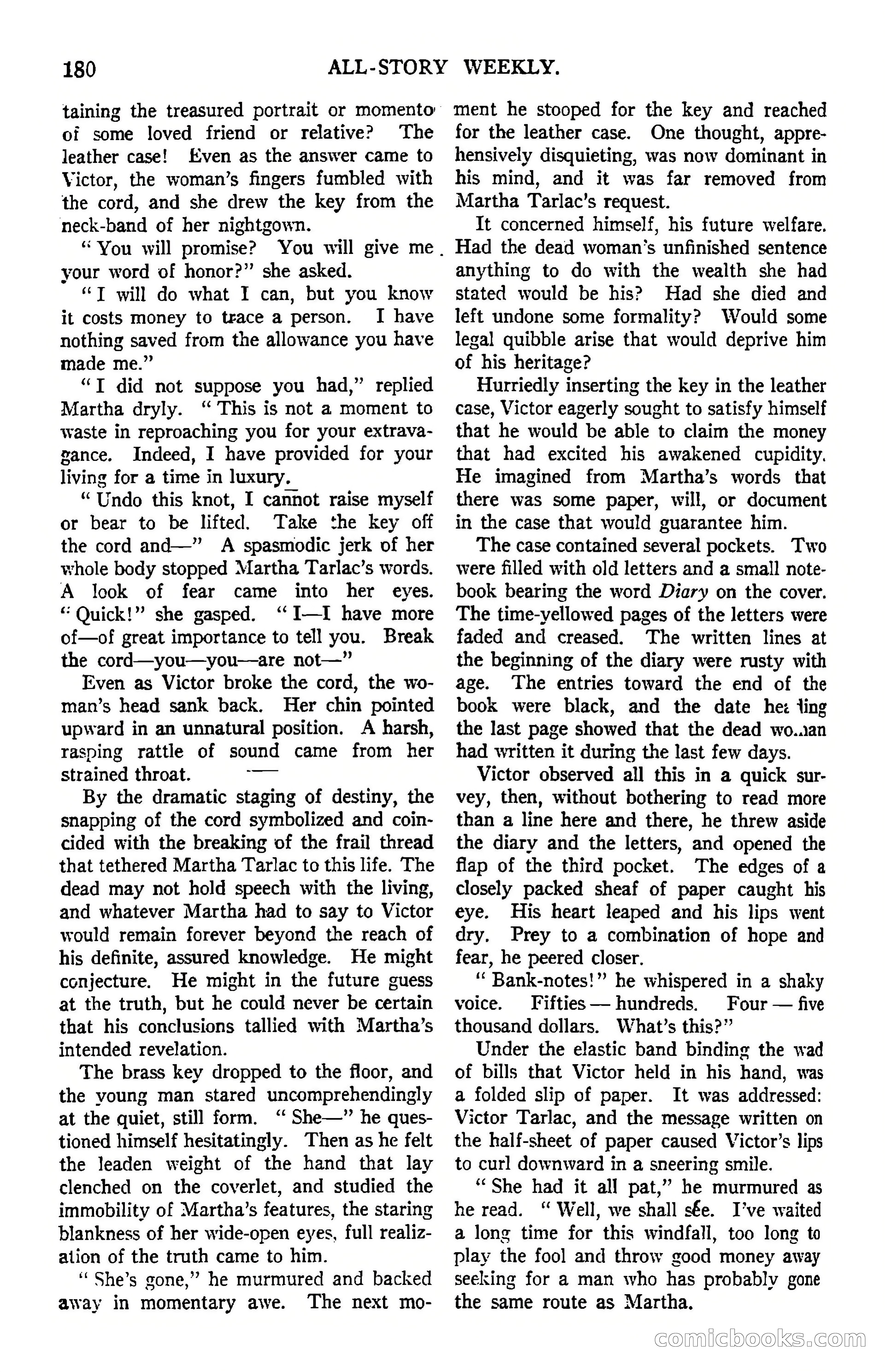 All-Story Weekly — page 23 of 163