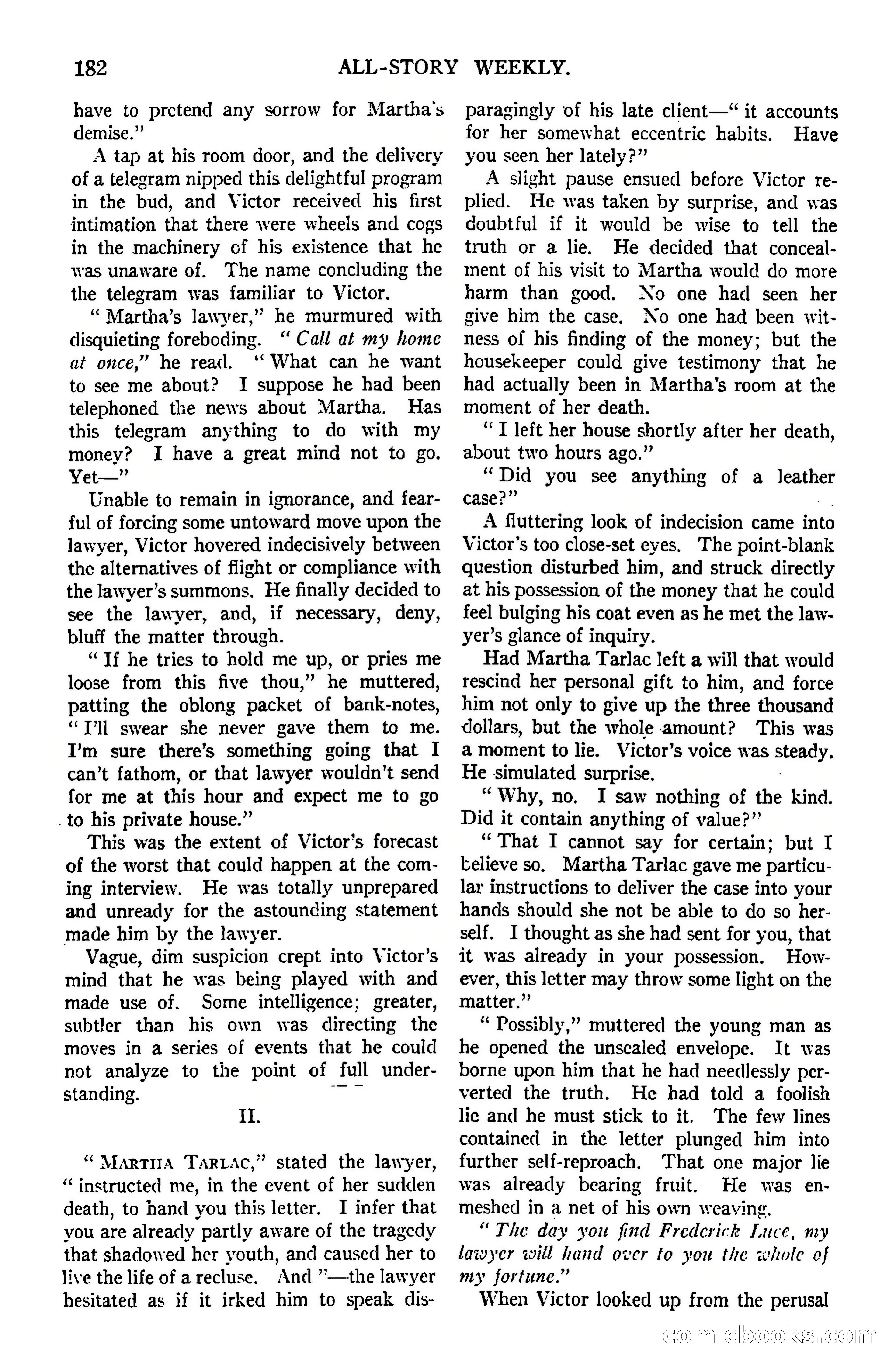 All-Story Weekly — page 25 of 163