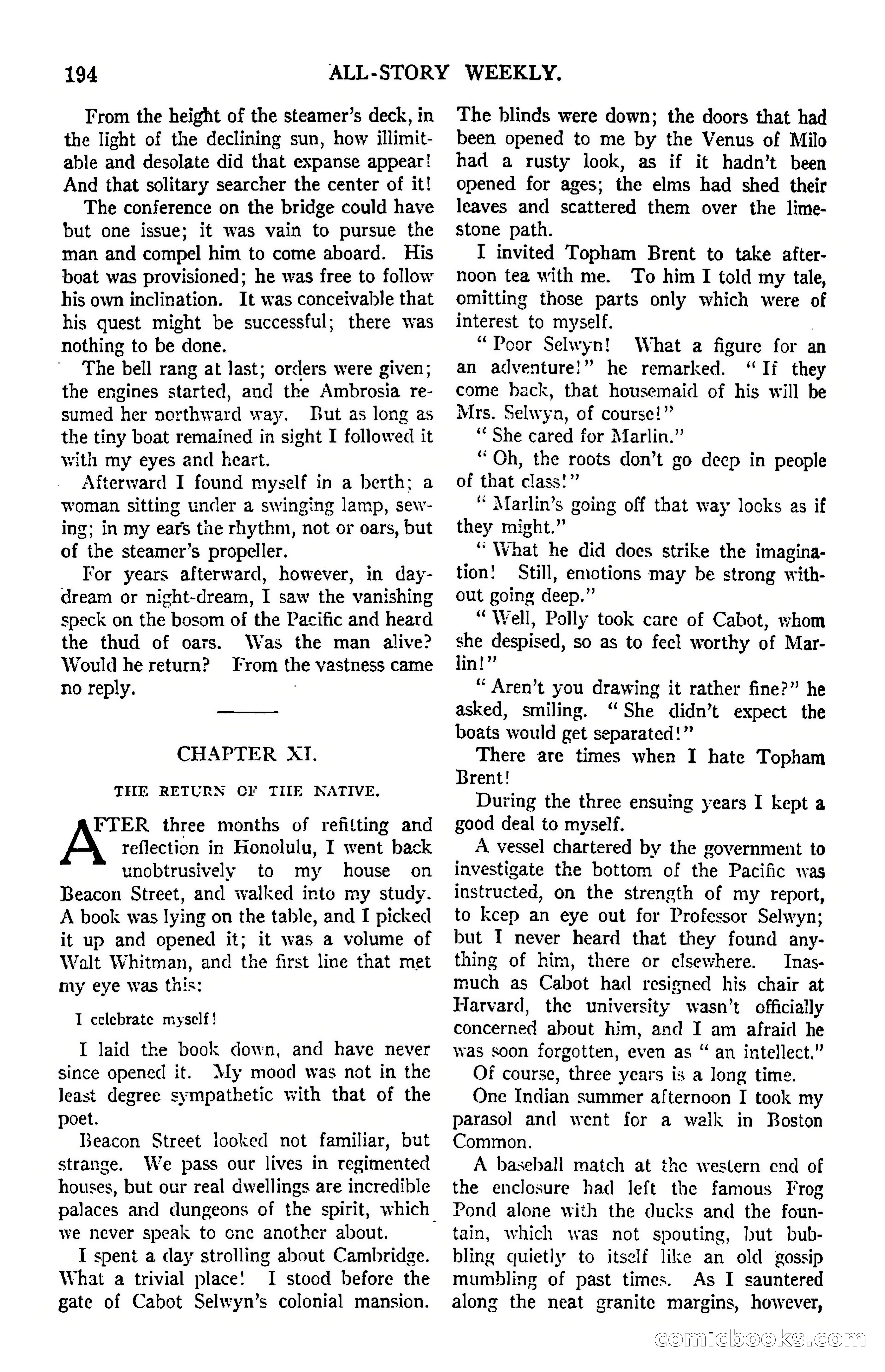 All-Story Weekly — page 37 of 163