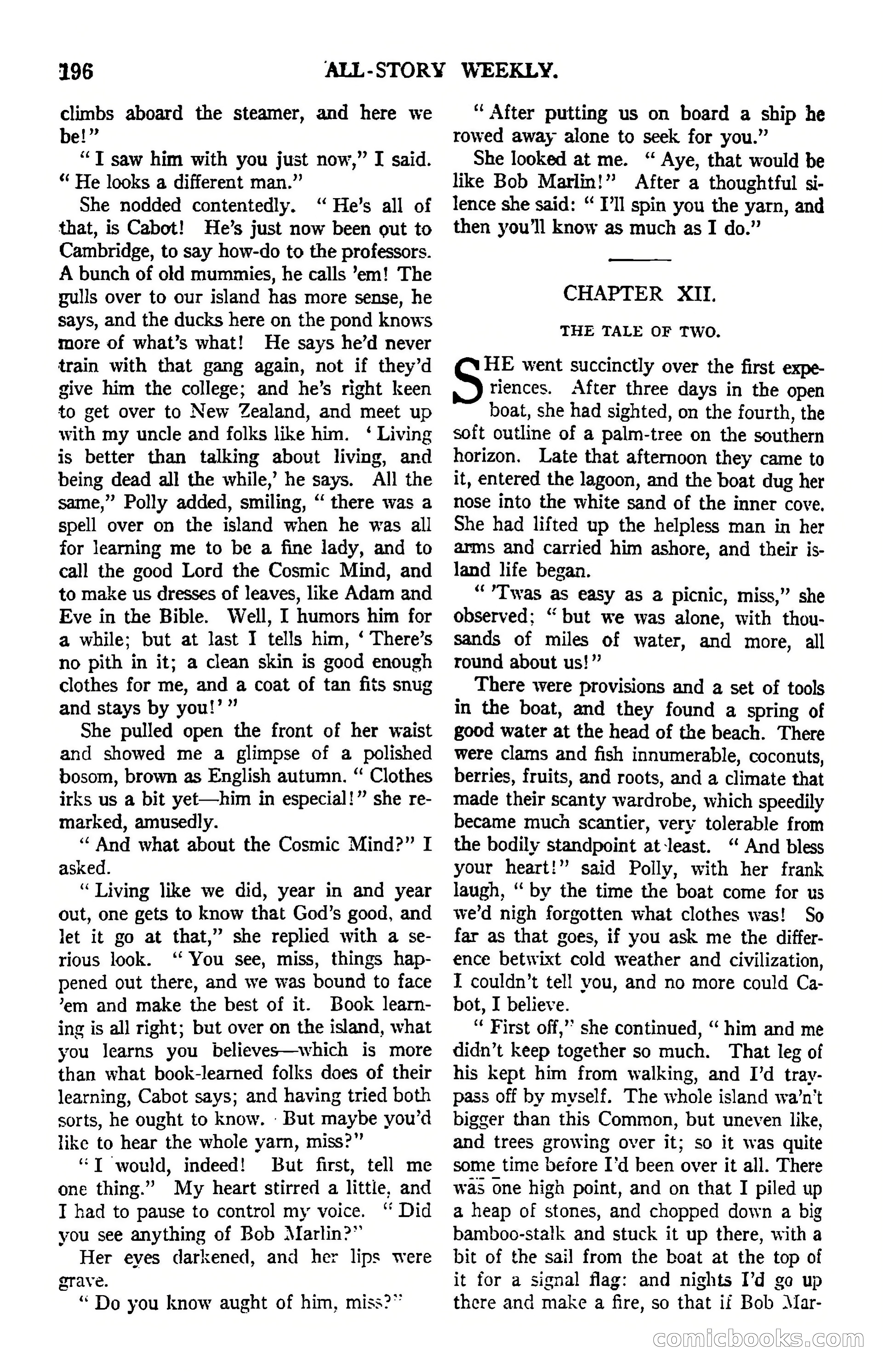 All-Story Weekly — page 39 of 163