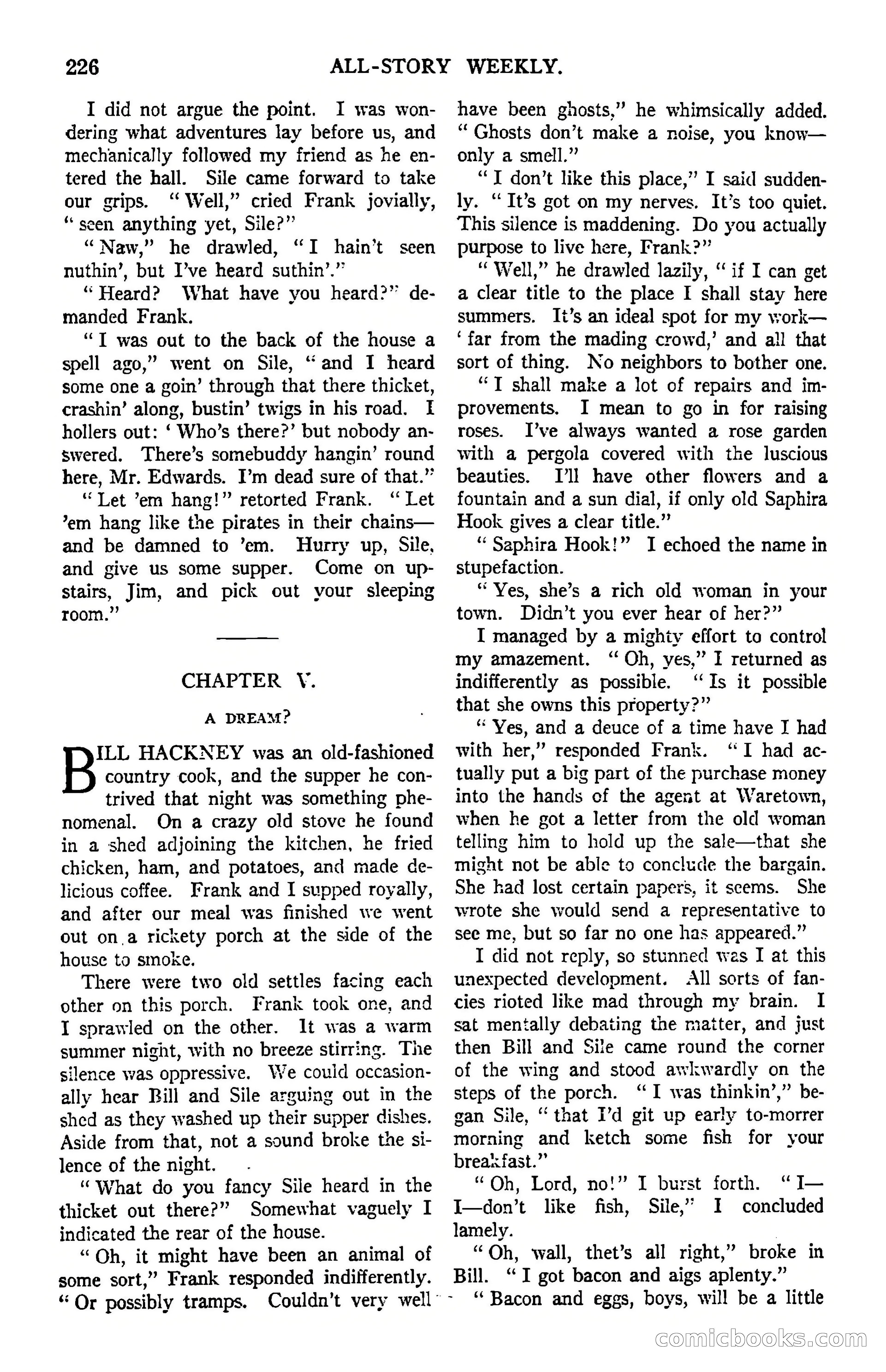 All-Story Weekly — page 69 of 163