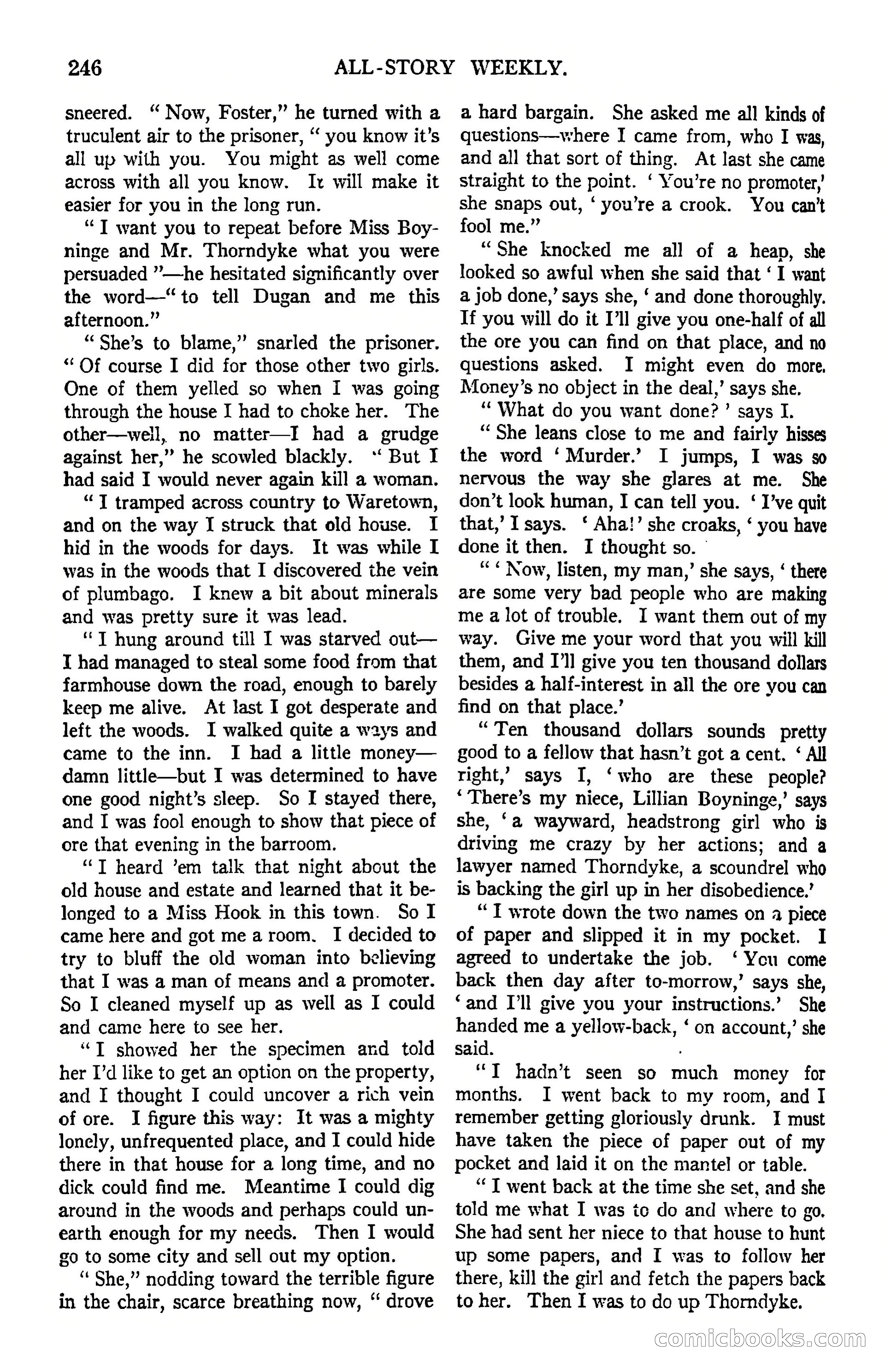 All-Story Weekly — page 89 of 163