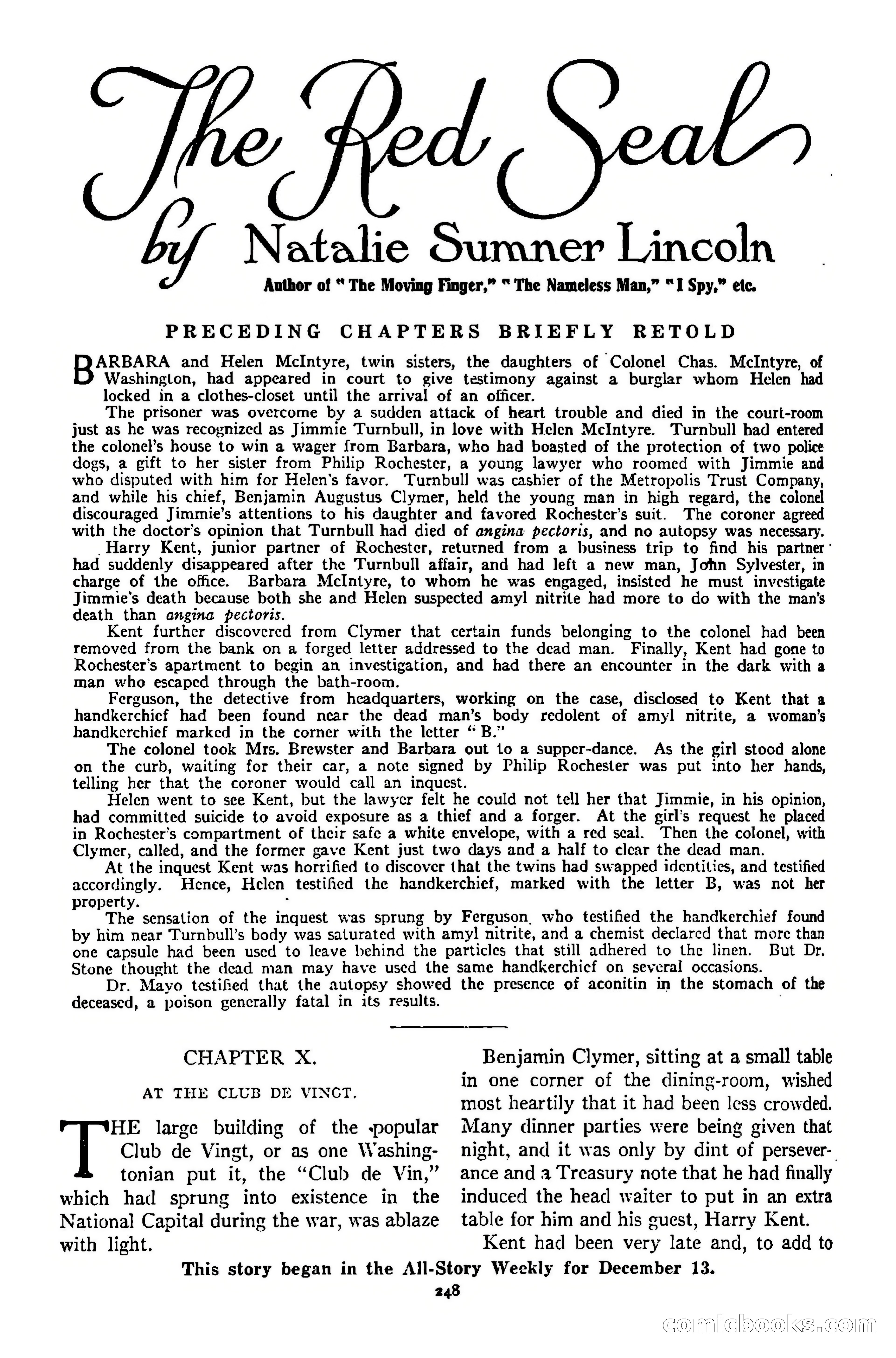 All-Story Weekly — page 91 of 163