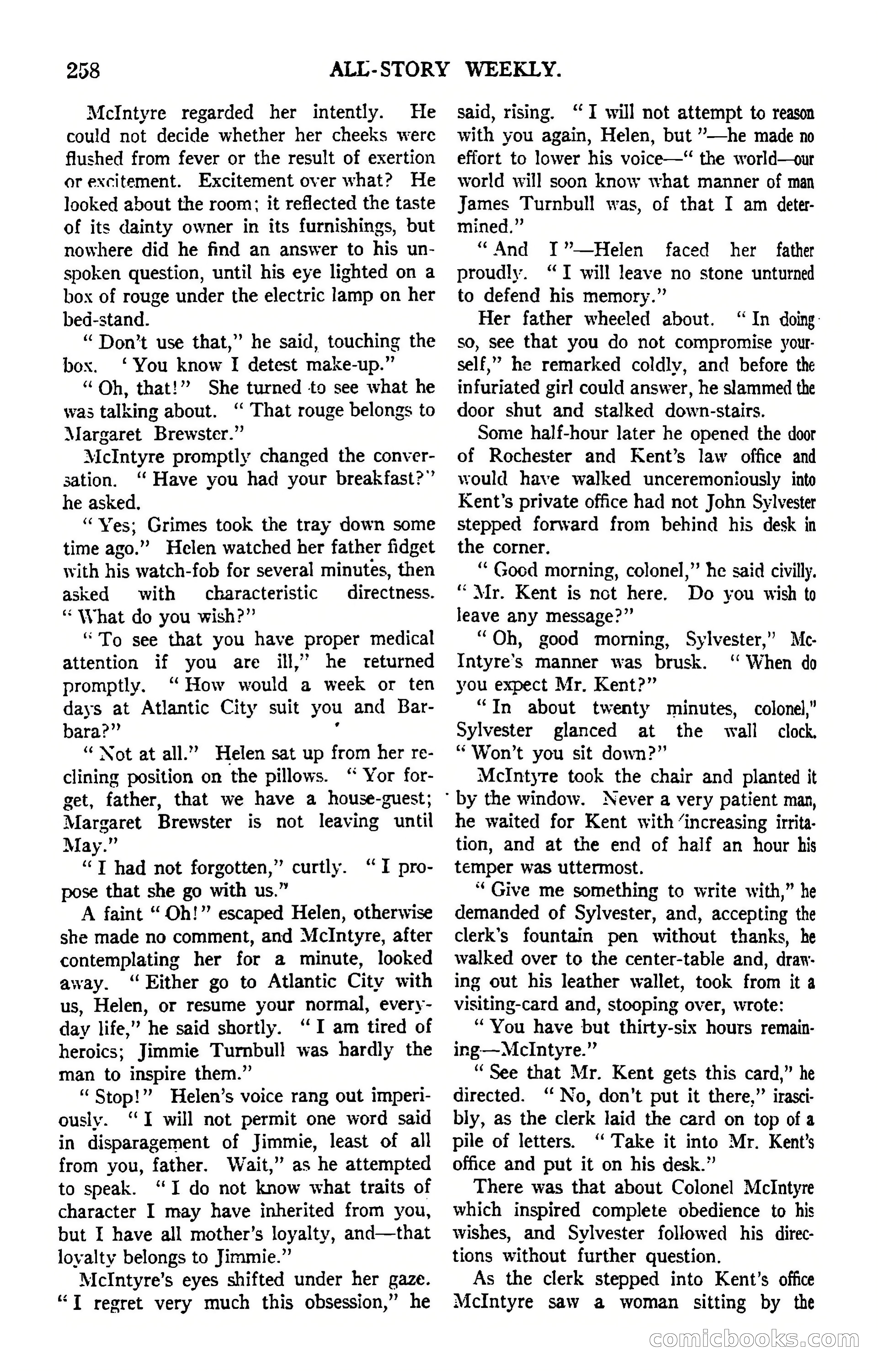 All-Story Weekly — page 101 of 163