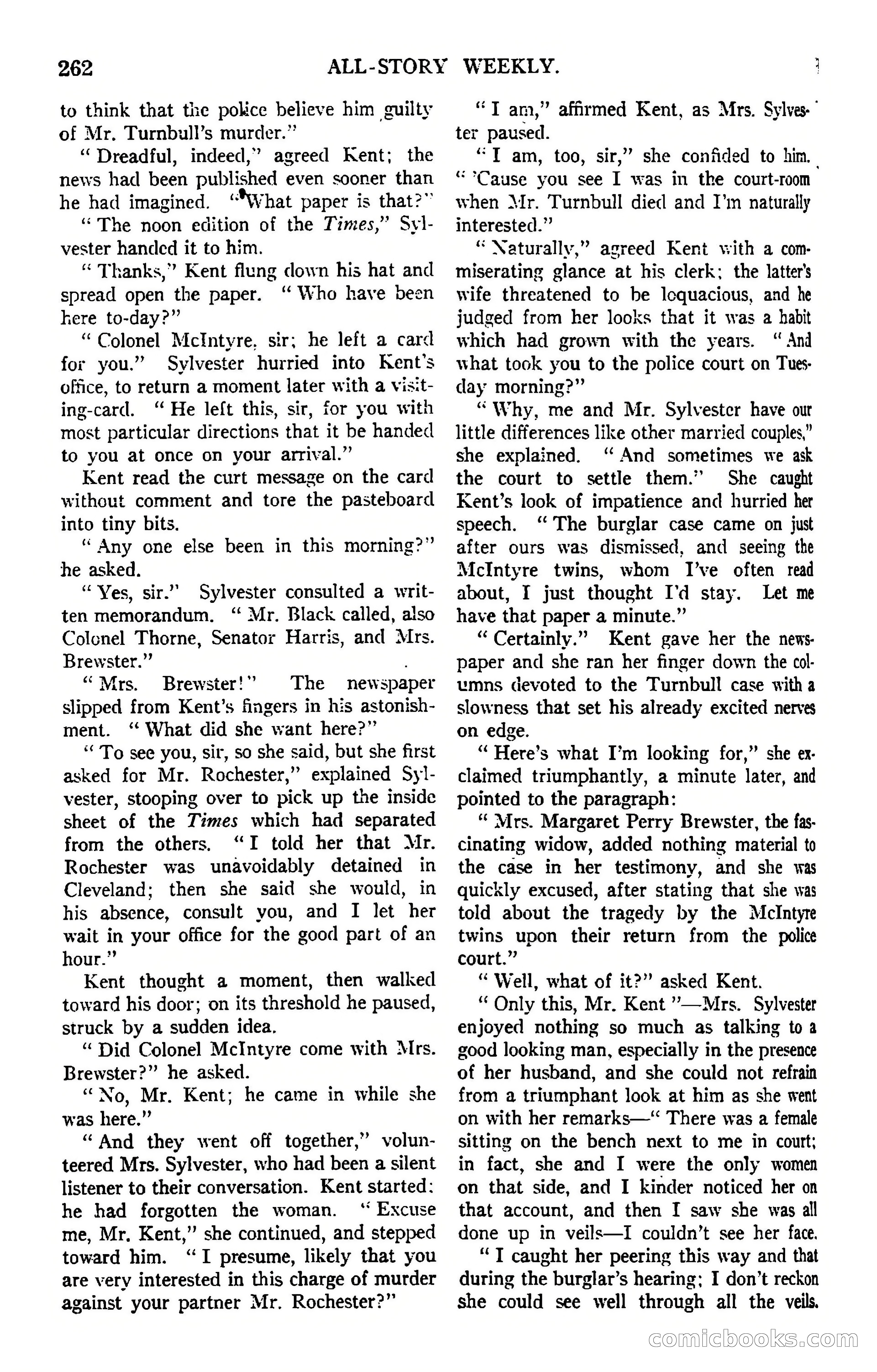 All-Story Weekly — page 105 of 163
