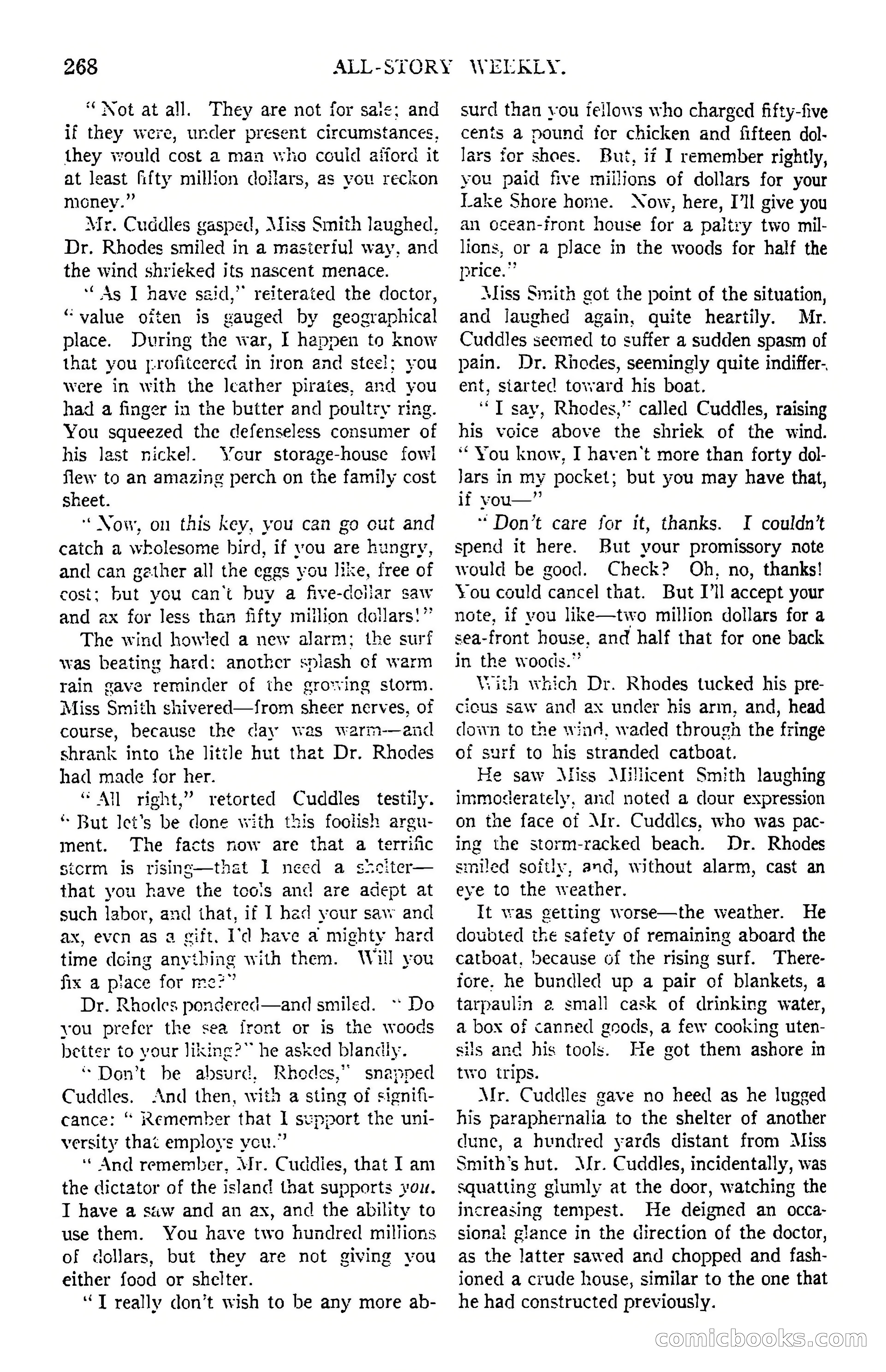 All-Story Weekly — page 111 of 163