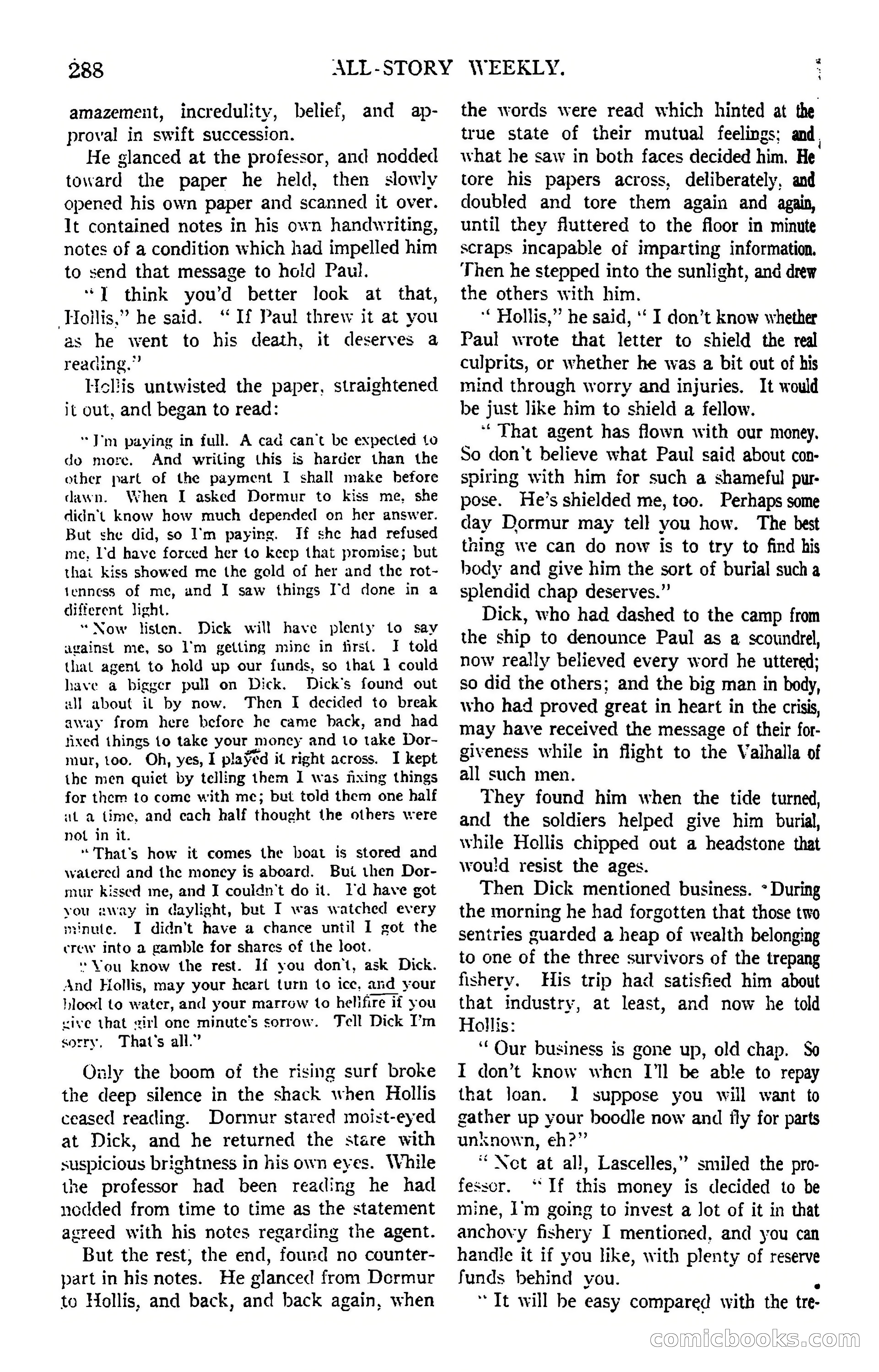 All-Story Weekly — page 131 of 163