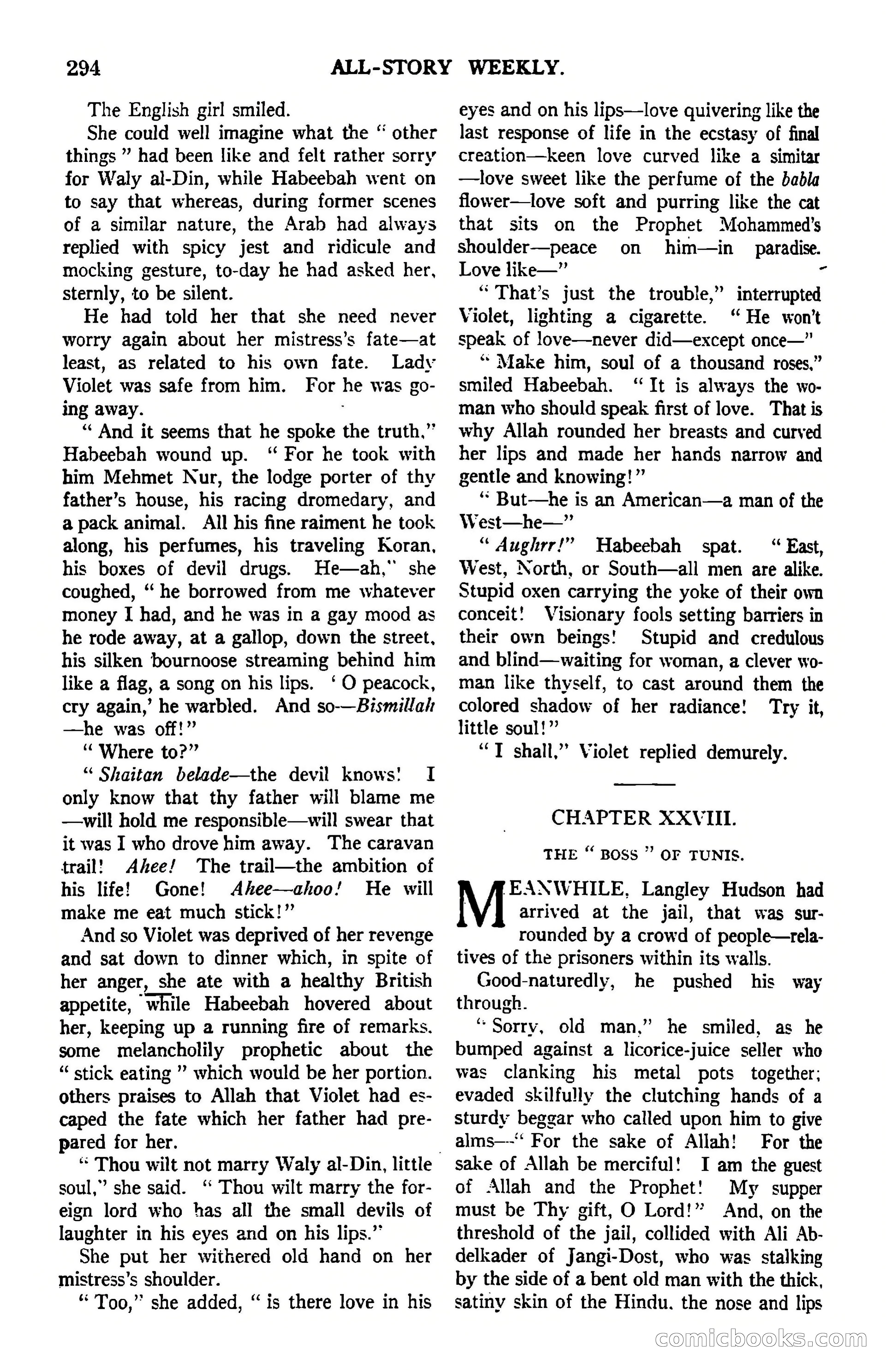 All-Story Weekly — page 137 of 163