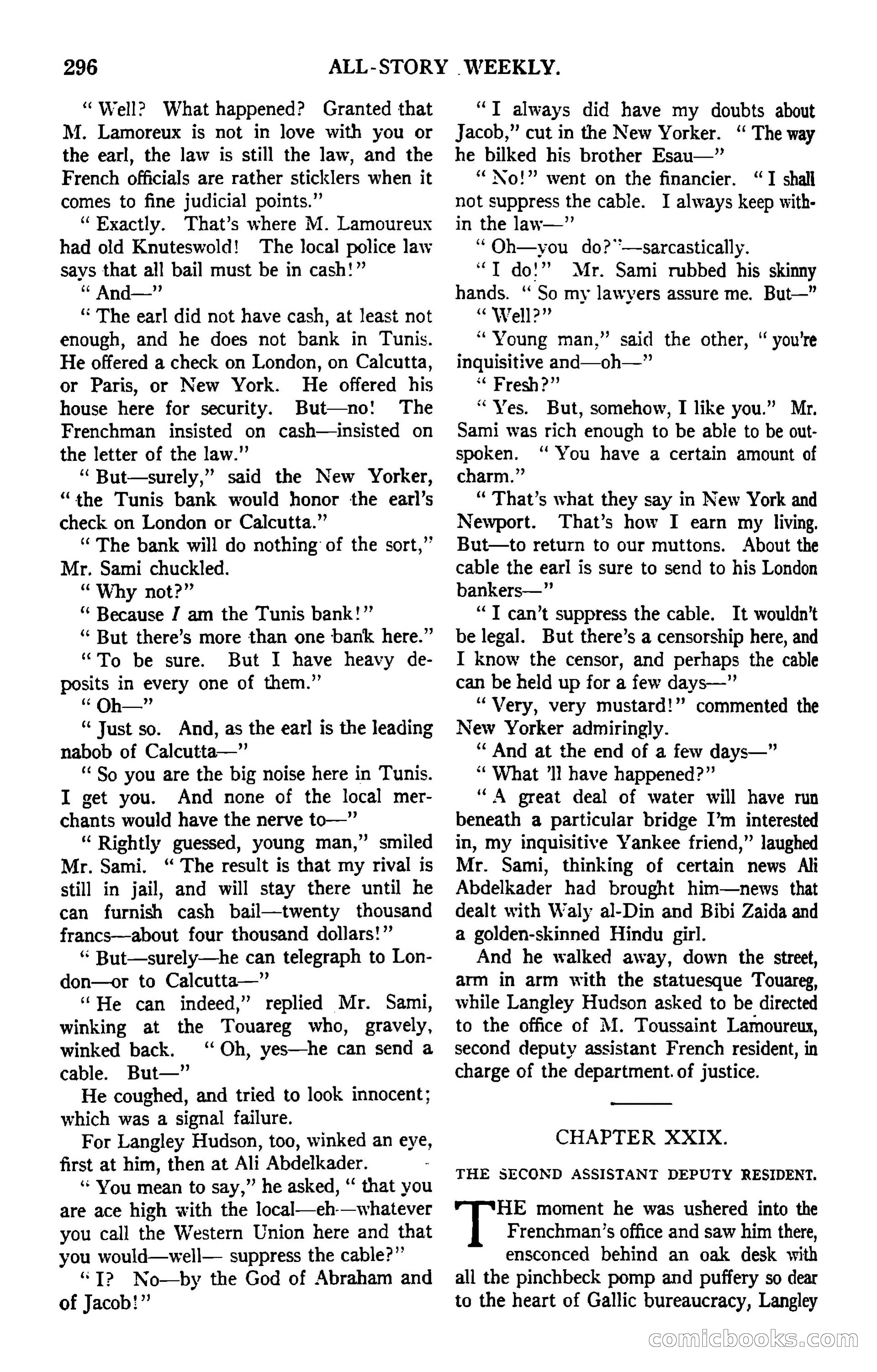 All-Story Weekly — page 139 of 163