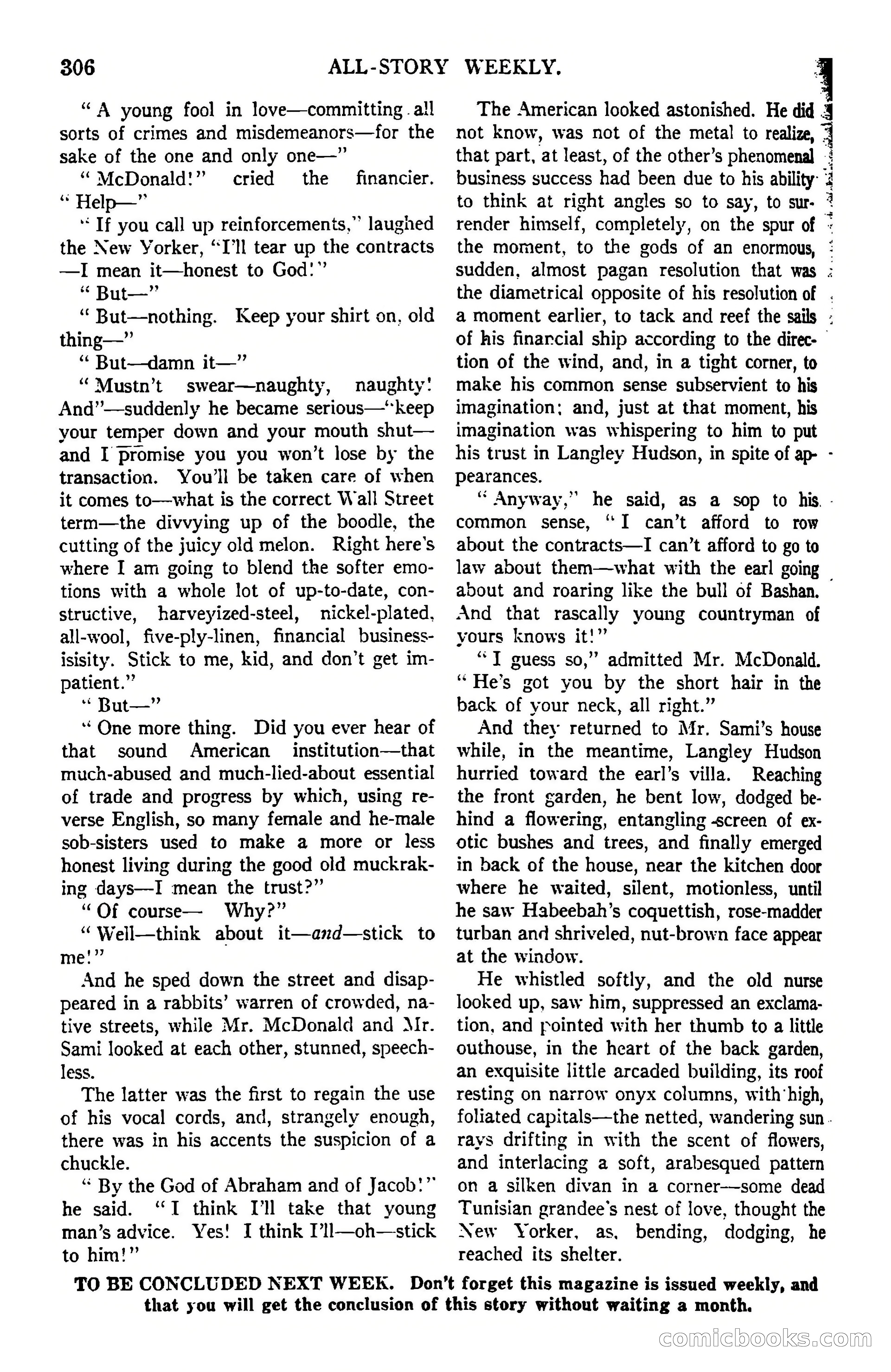 All-Story Weekly — page 149 of 163