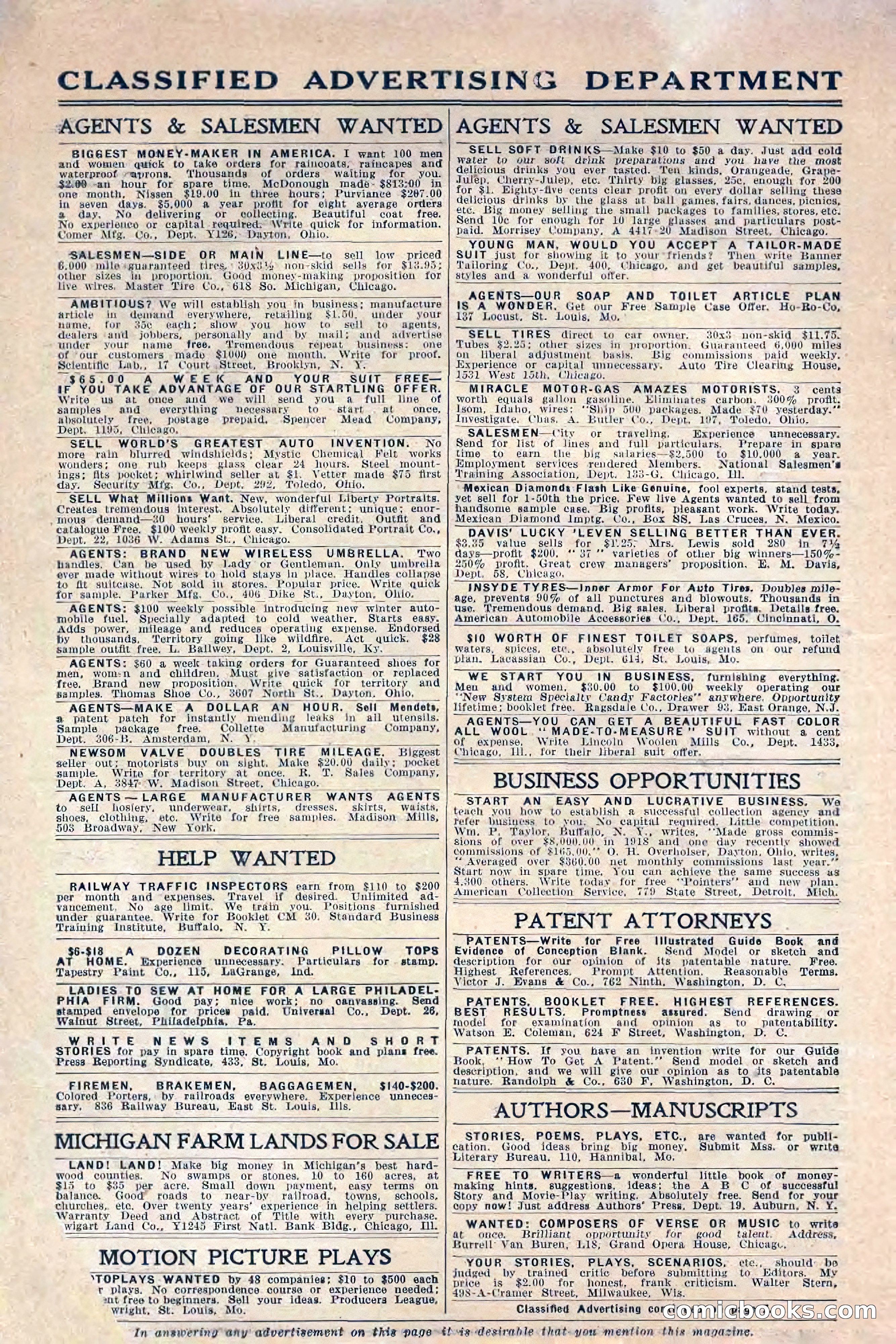 All-Story Weekly, Jun 19 1920 — page 6 of 155
