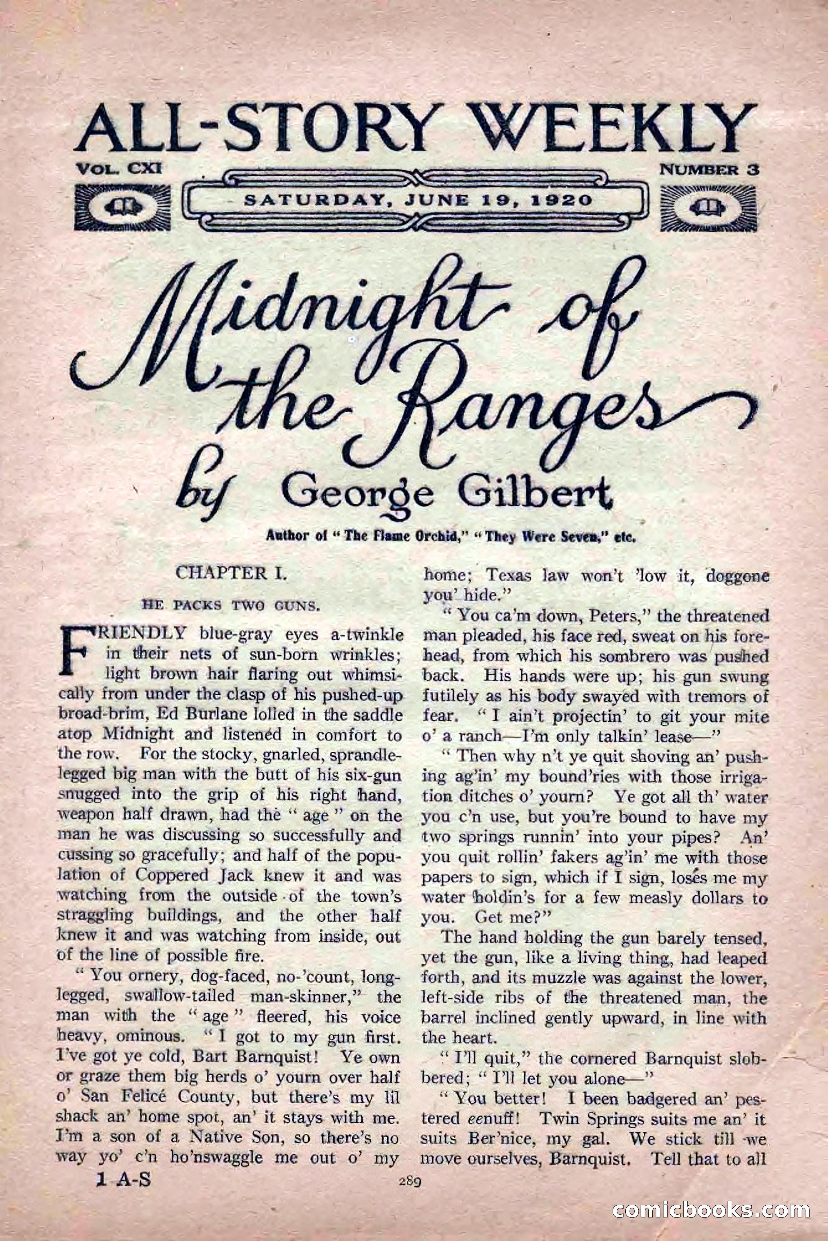 All-Story Weekly, Jun 19 1920 — page 11 of 155