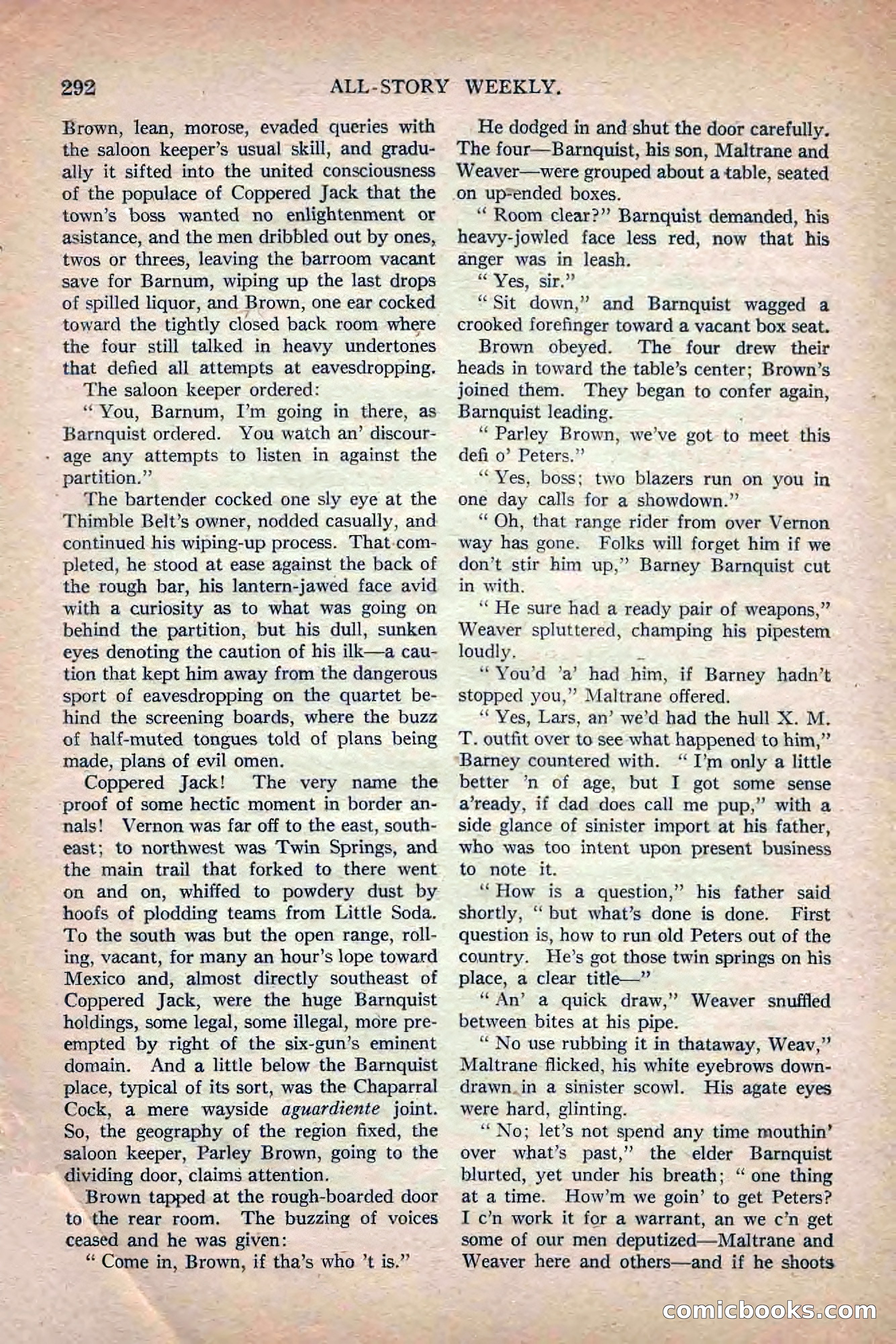 All-Story Weekly, Jun 19 1920 — page 14 of 155