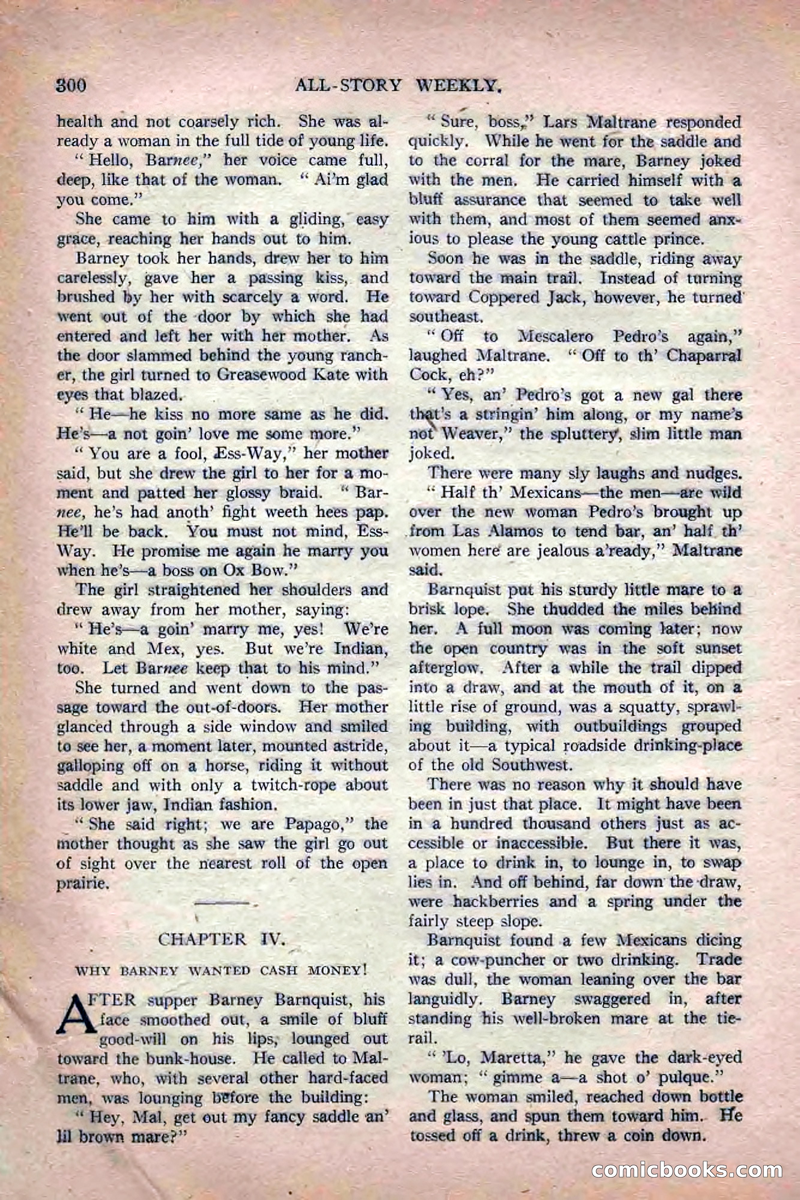 All-Story Weekly, Jun 19 1920 — page 22 of 155