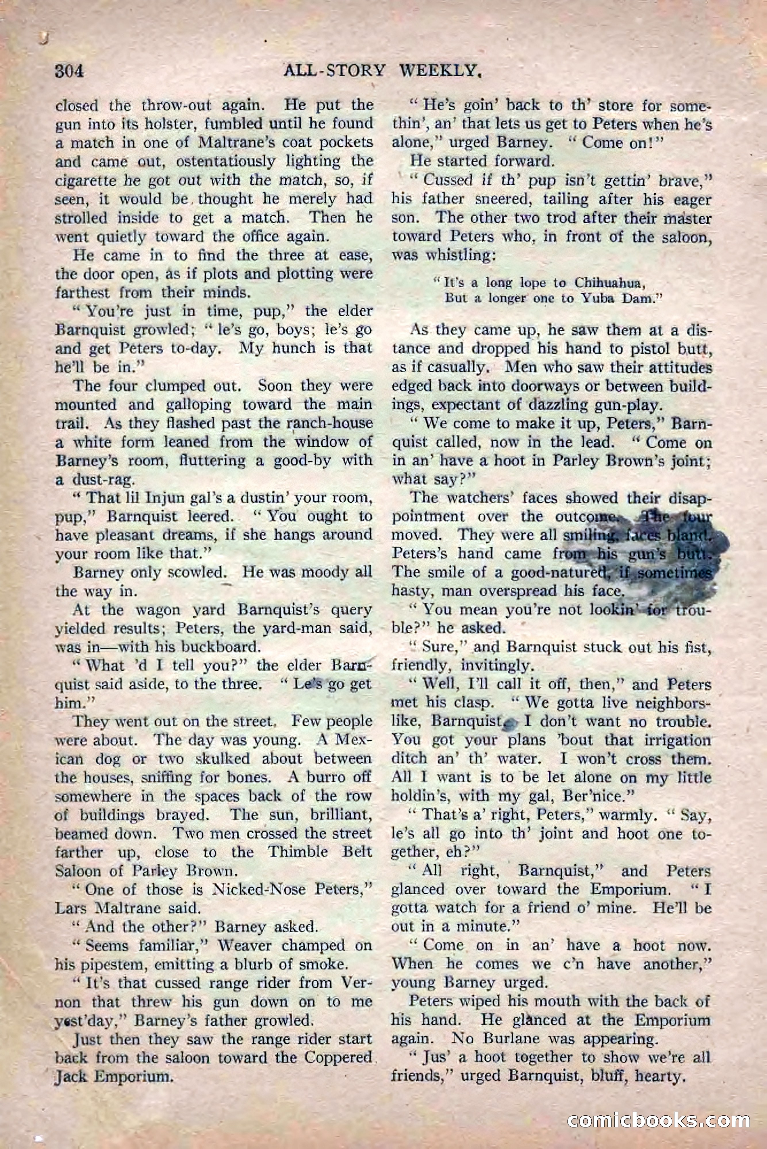 All-Story Weekly, Jun 19 1920 — page 26 of 155