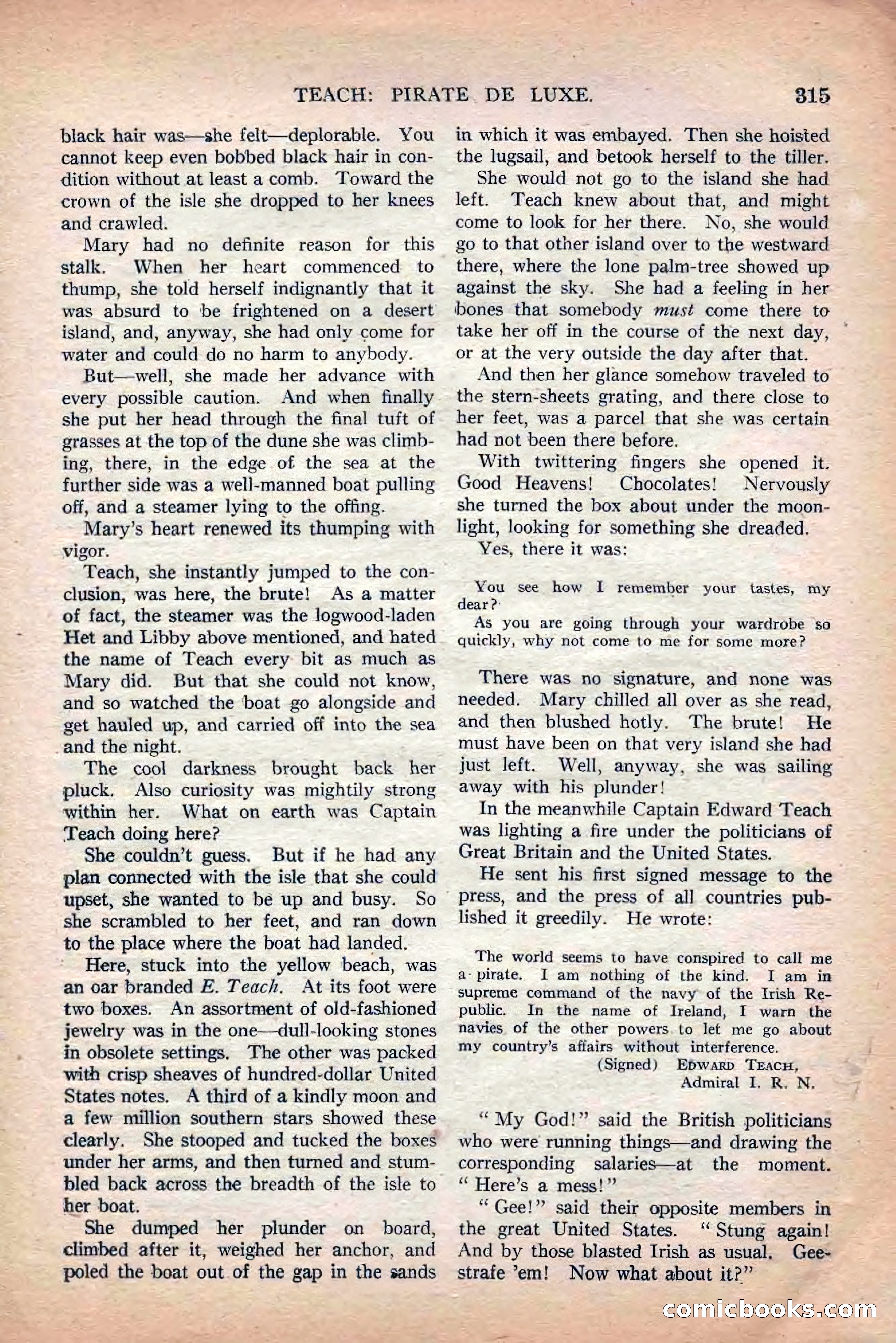 All-Story Weekly, Jun 19 1920 — page 37 of 155