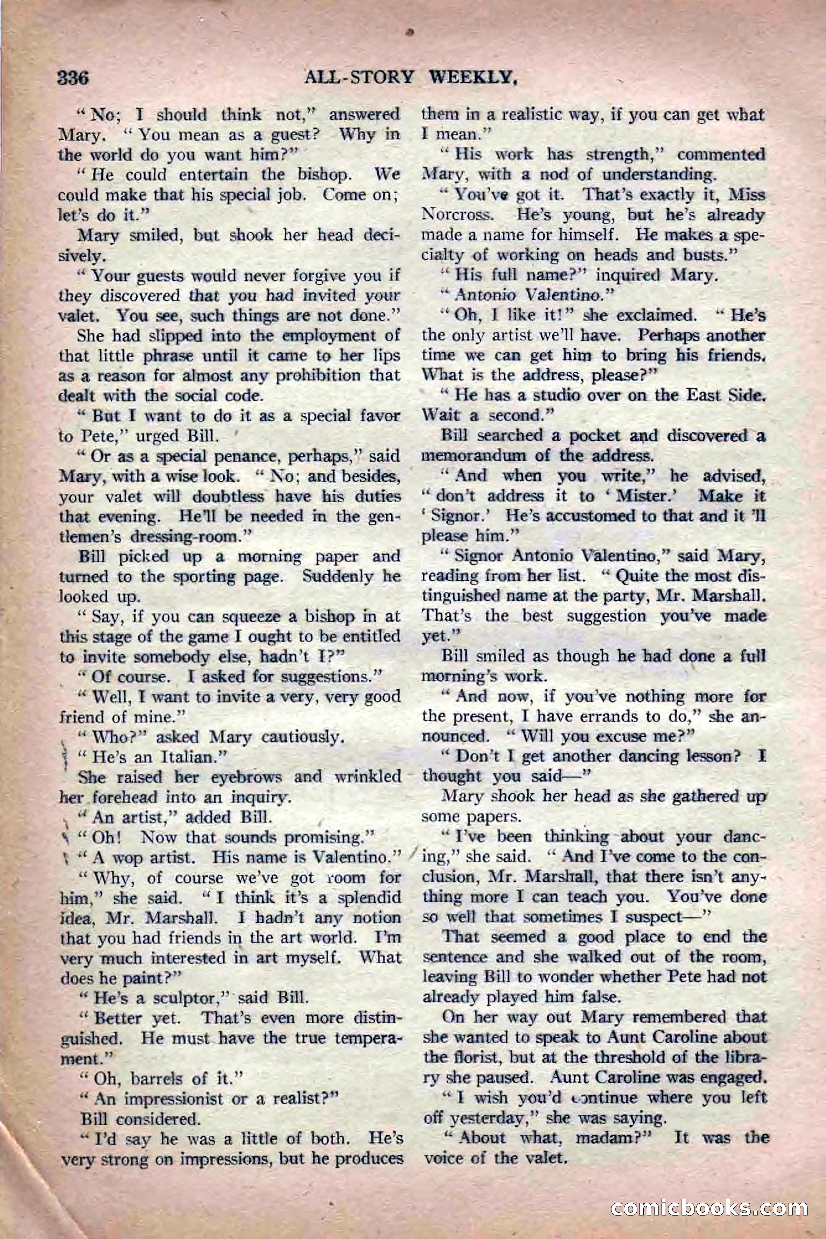 All-Story Weekly, Jun 19 1920 — page 58 of 155