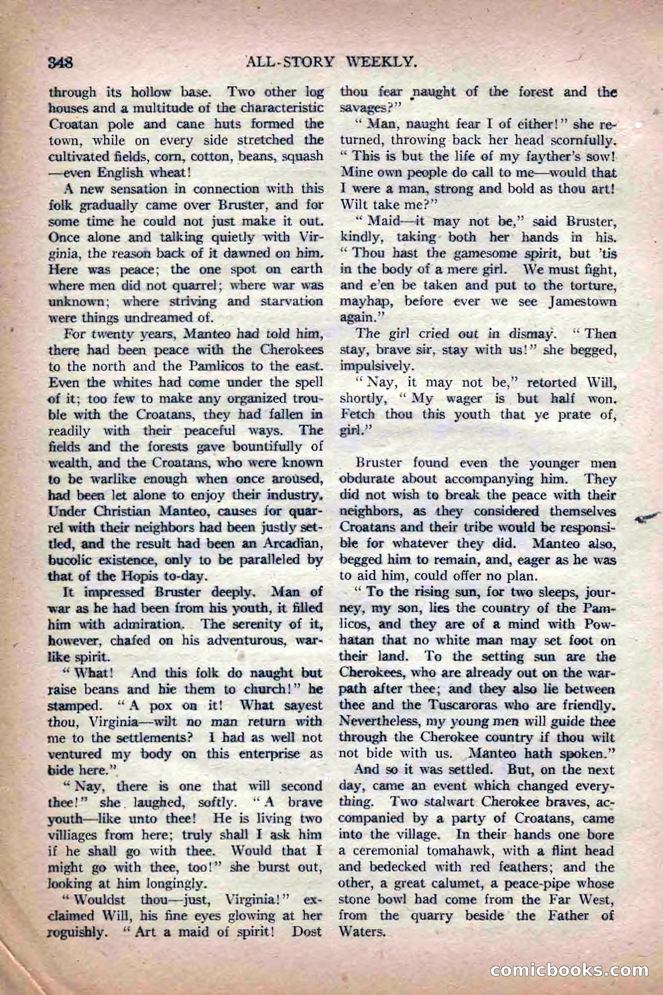 All-Story Weekly, Jun 19 1920 — page 70 of 155