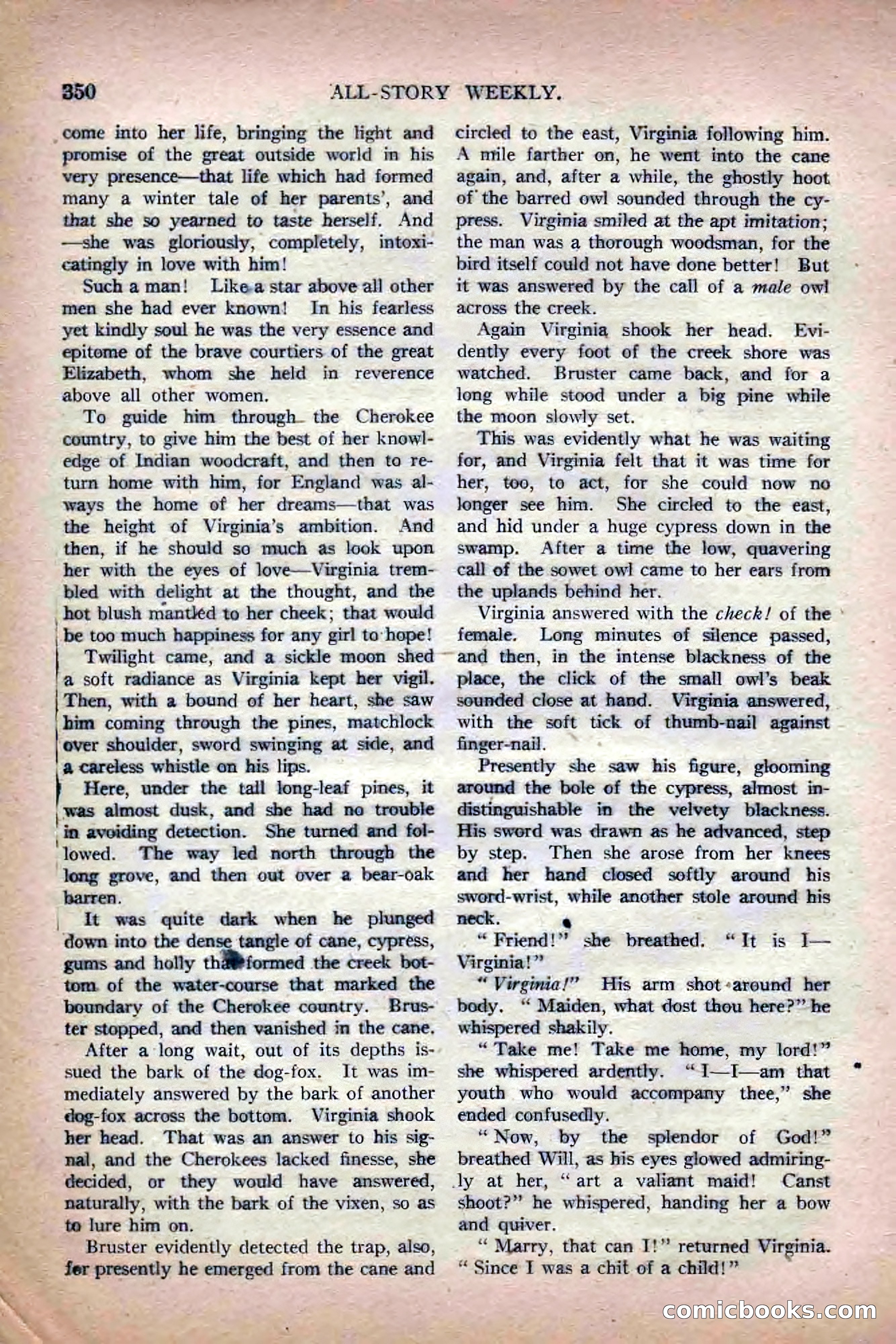 All-Story Weekly, Jun 19 1920 — page 72 of 155