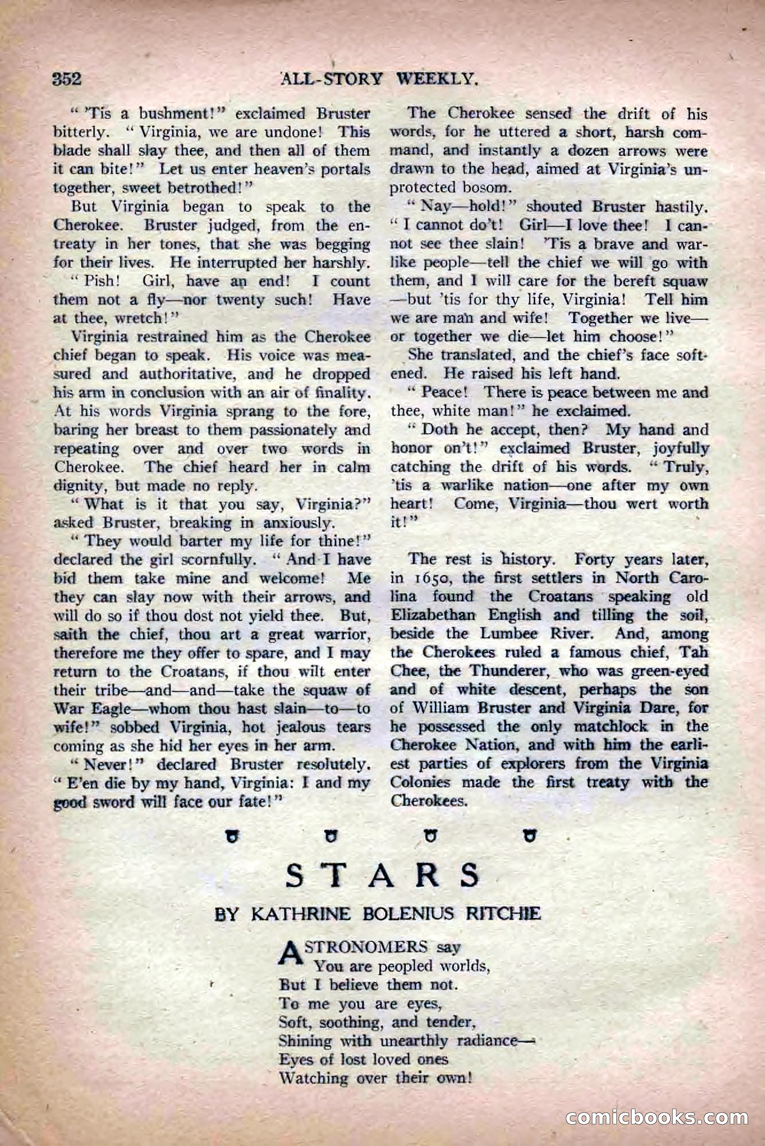 All-Story Weekly, Jun 19 1920 — page 74 of 155