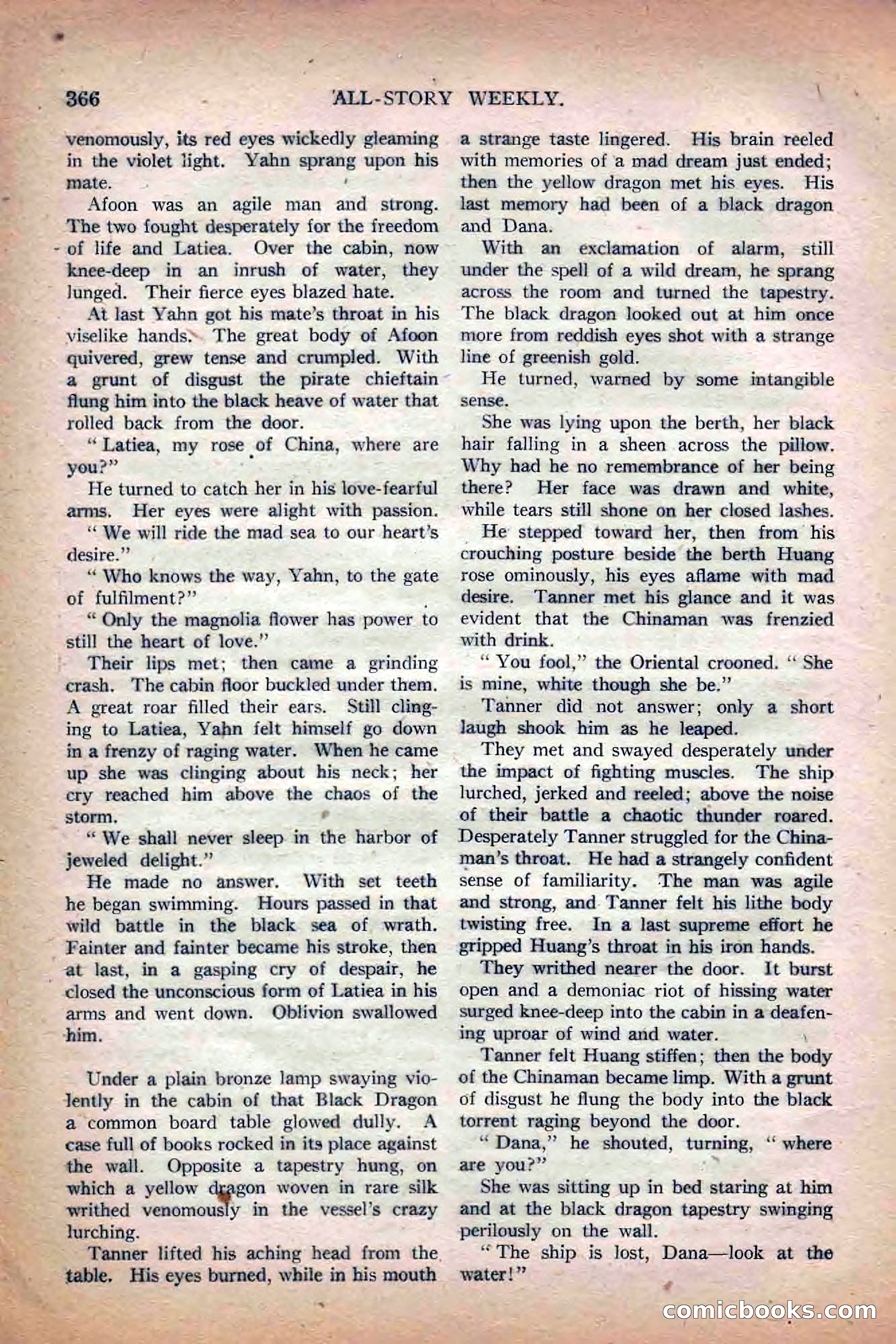 All-Story Weekly, Jun 19 1920 — page 88 of 155
