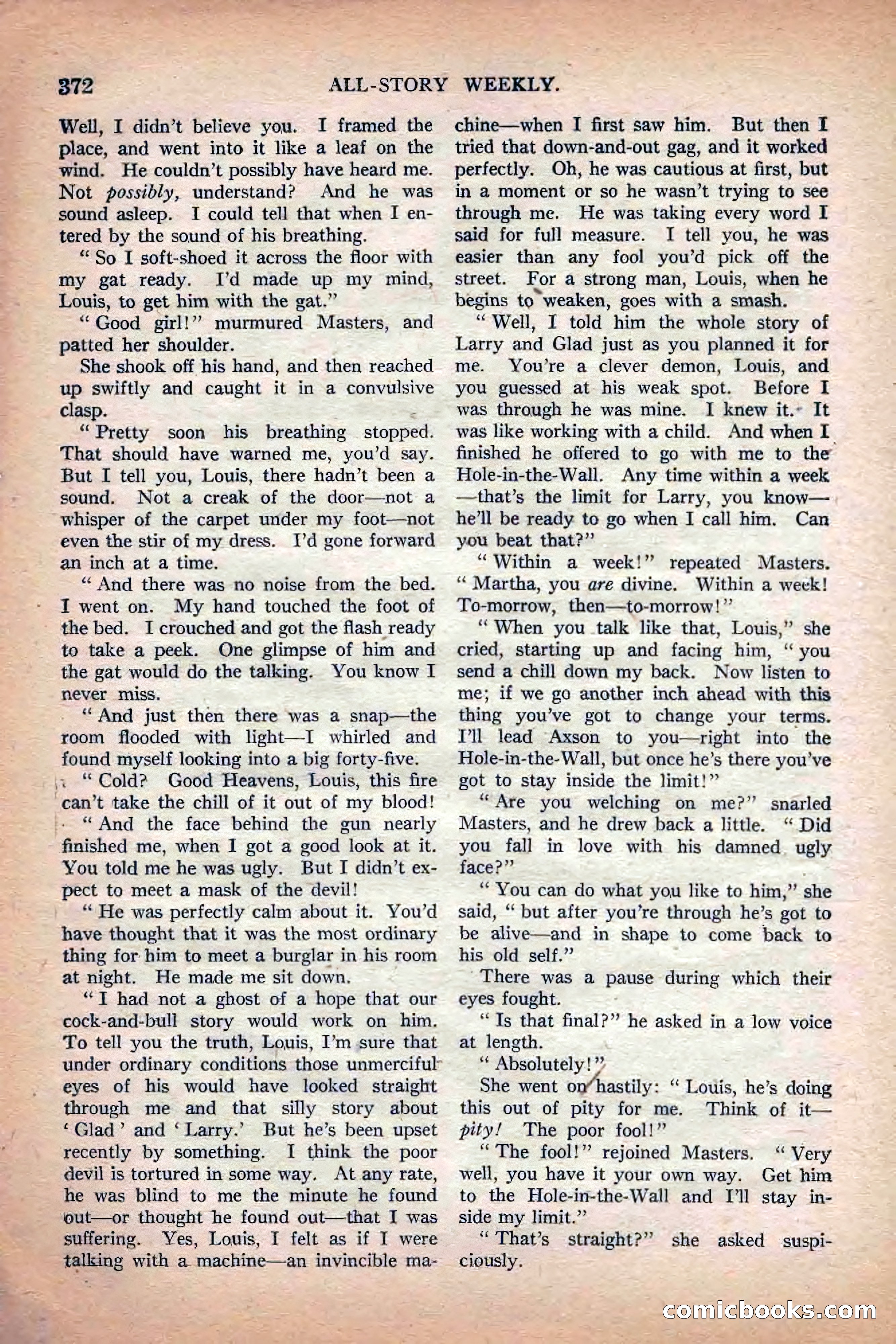 All-Story Weekly, Jun 19 1920 — page 94 of 155