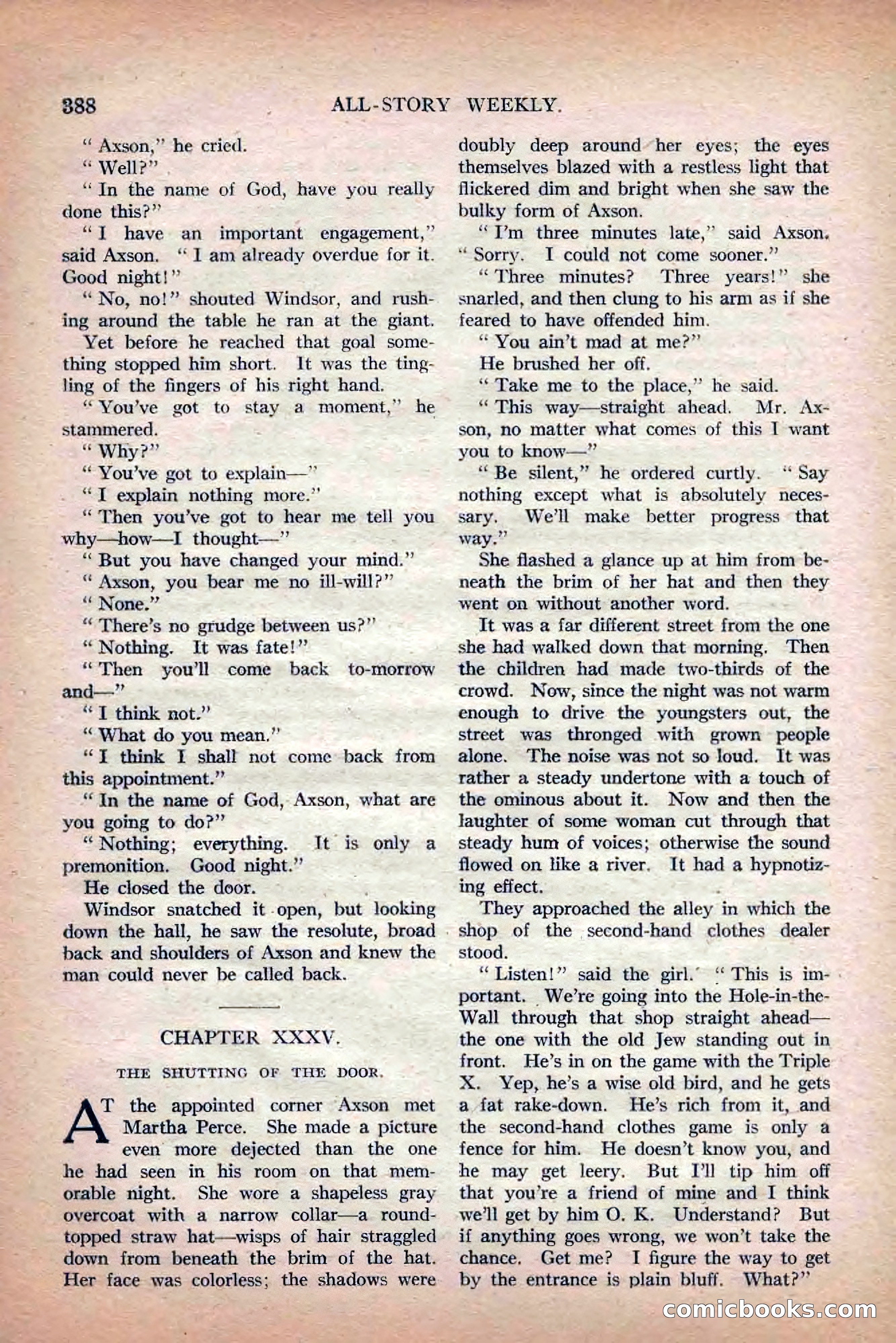 All-Story Weekly, Jun 19 1920 — page 110 of 155