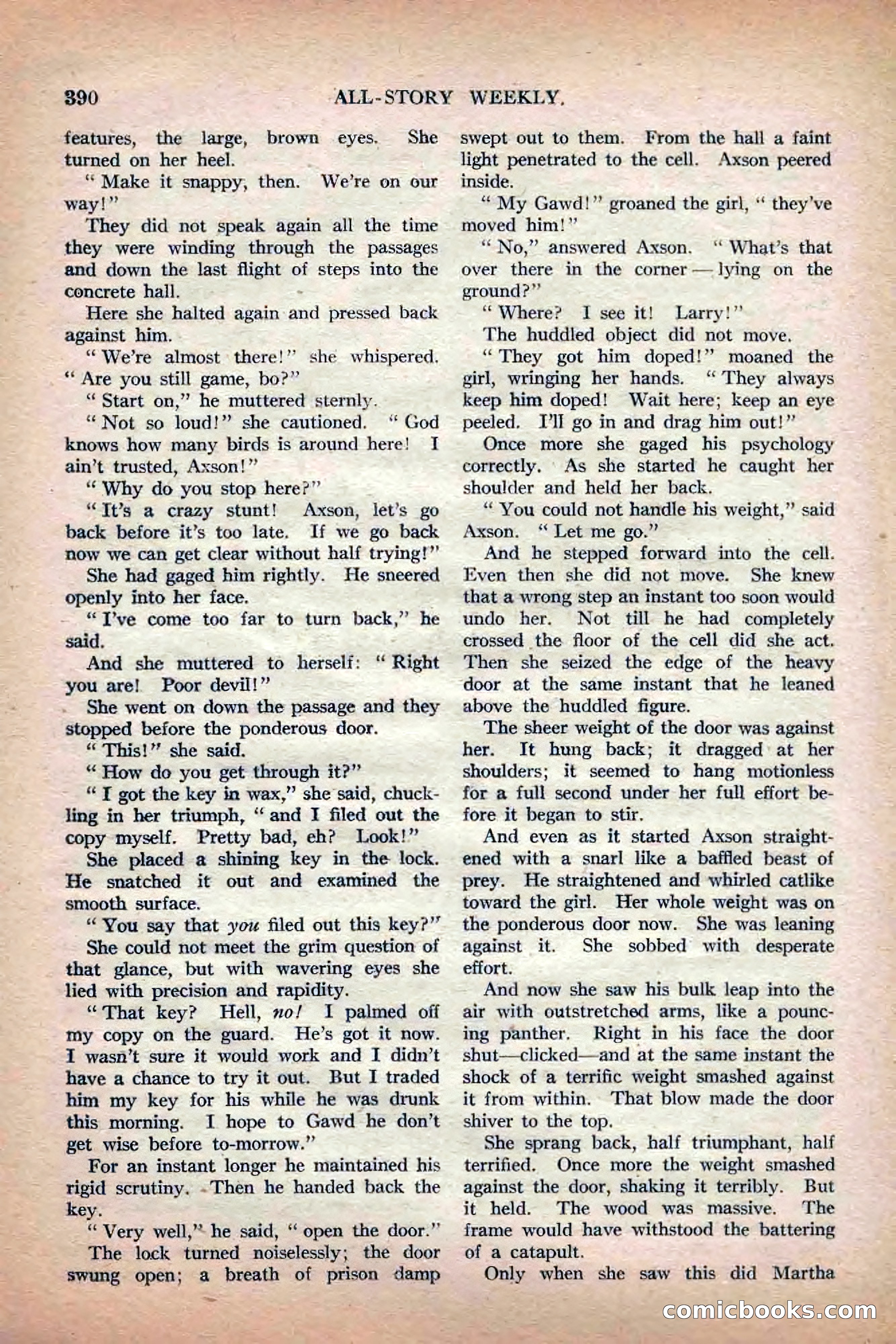 All-Story Weekly, Jun 19 1920 — page 112 of 155