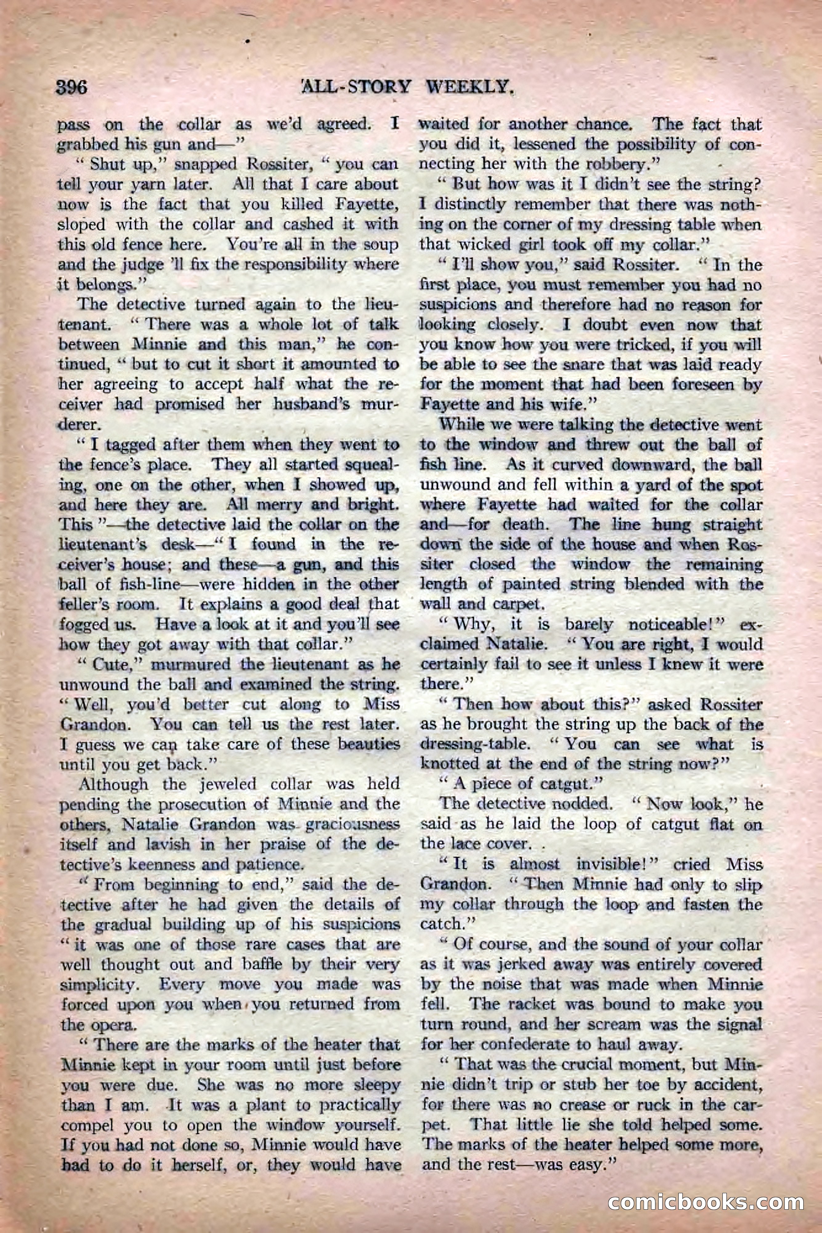 All-Story Weekly, Jun 19 1920 — page 118 of 155