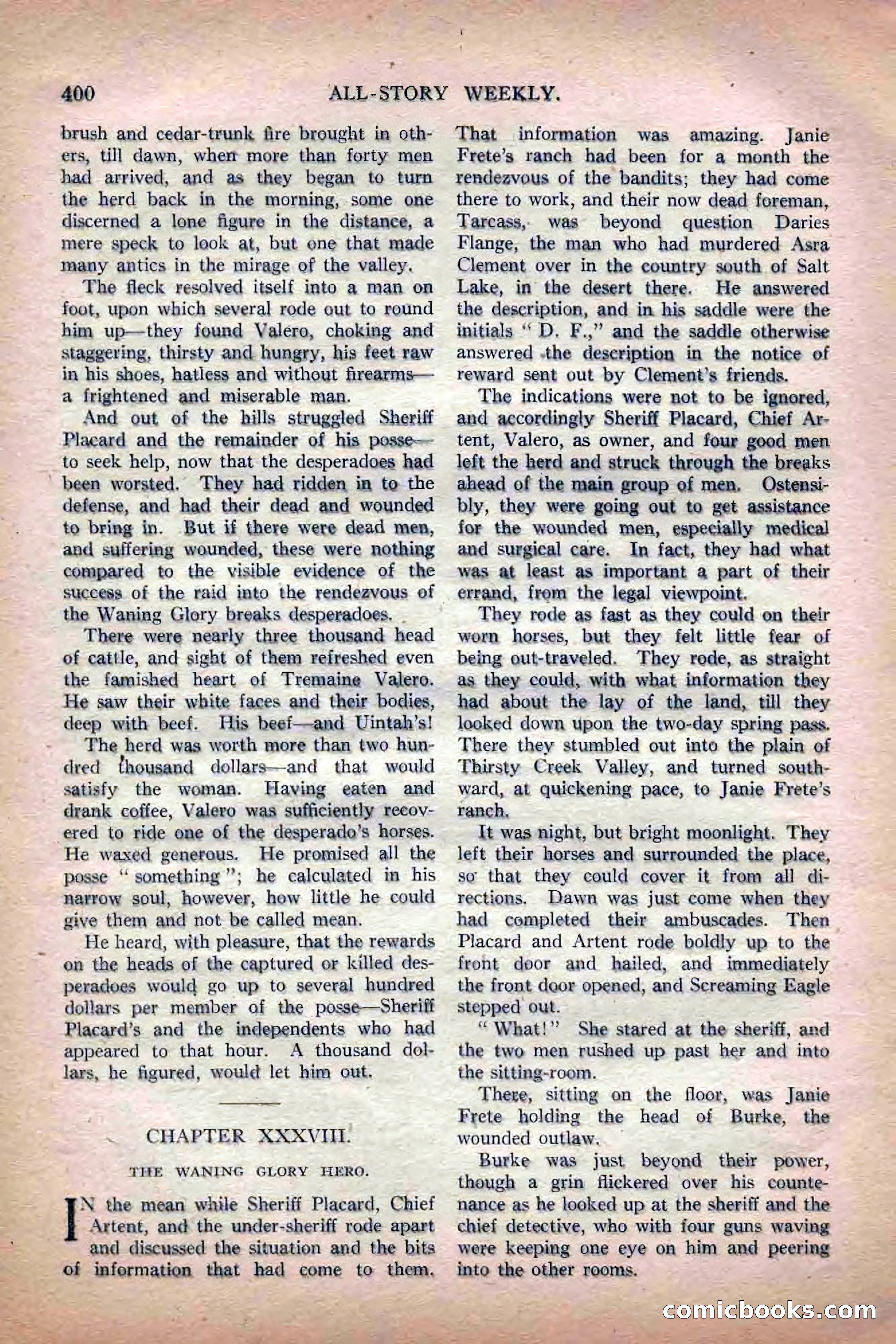 All-Story Weekly, Jun 19 1920 — page 122 of 155