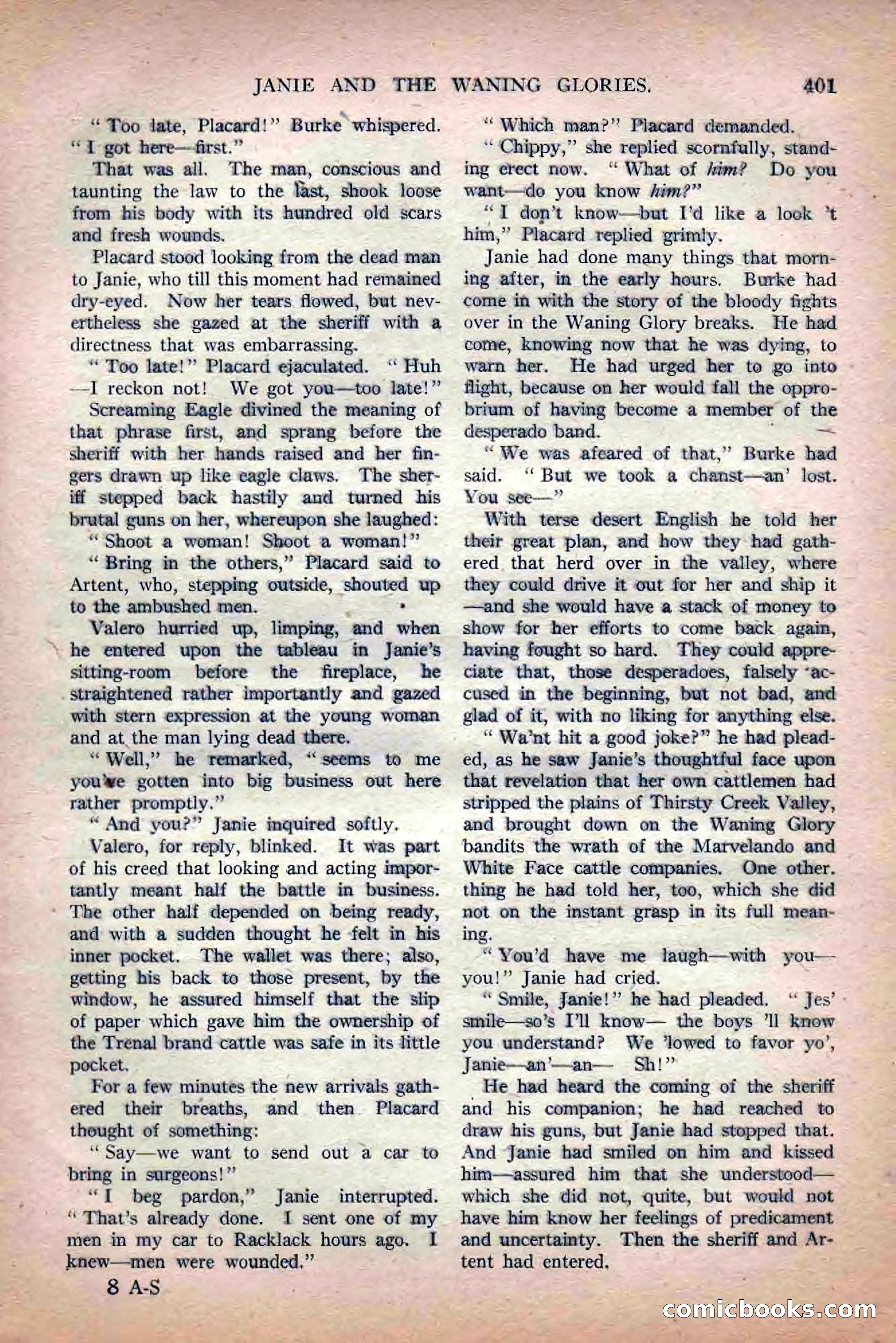 All-Story Weekly, Jun 19 1920 — page 123 of 155