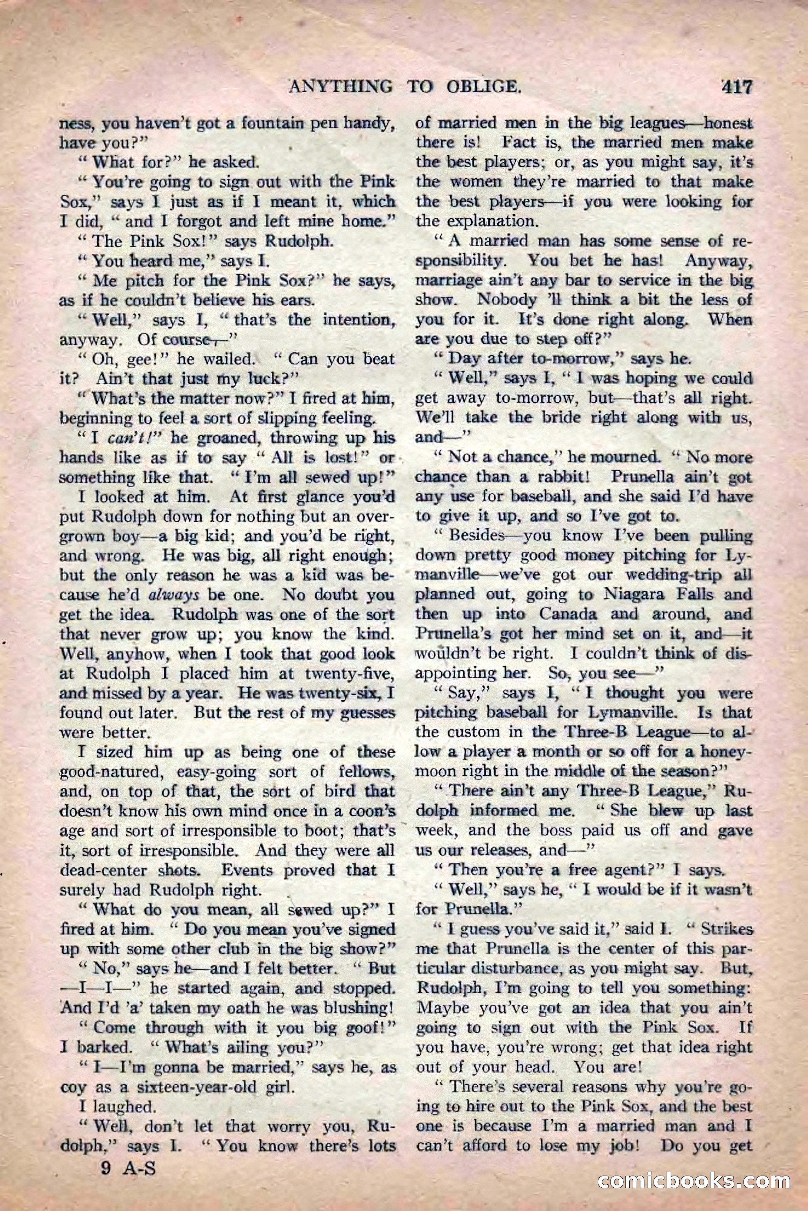 All-Story Weekly, Jun 19 1920 — page 139 of 155