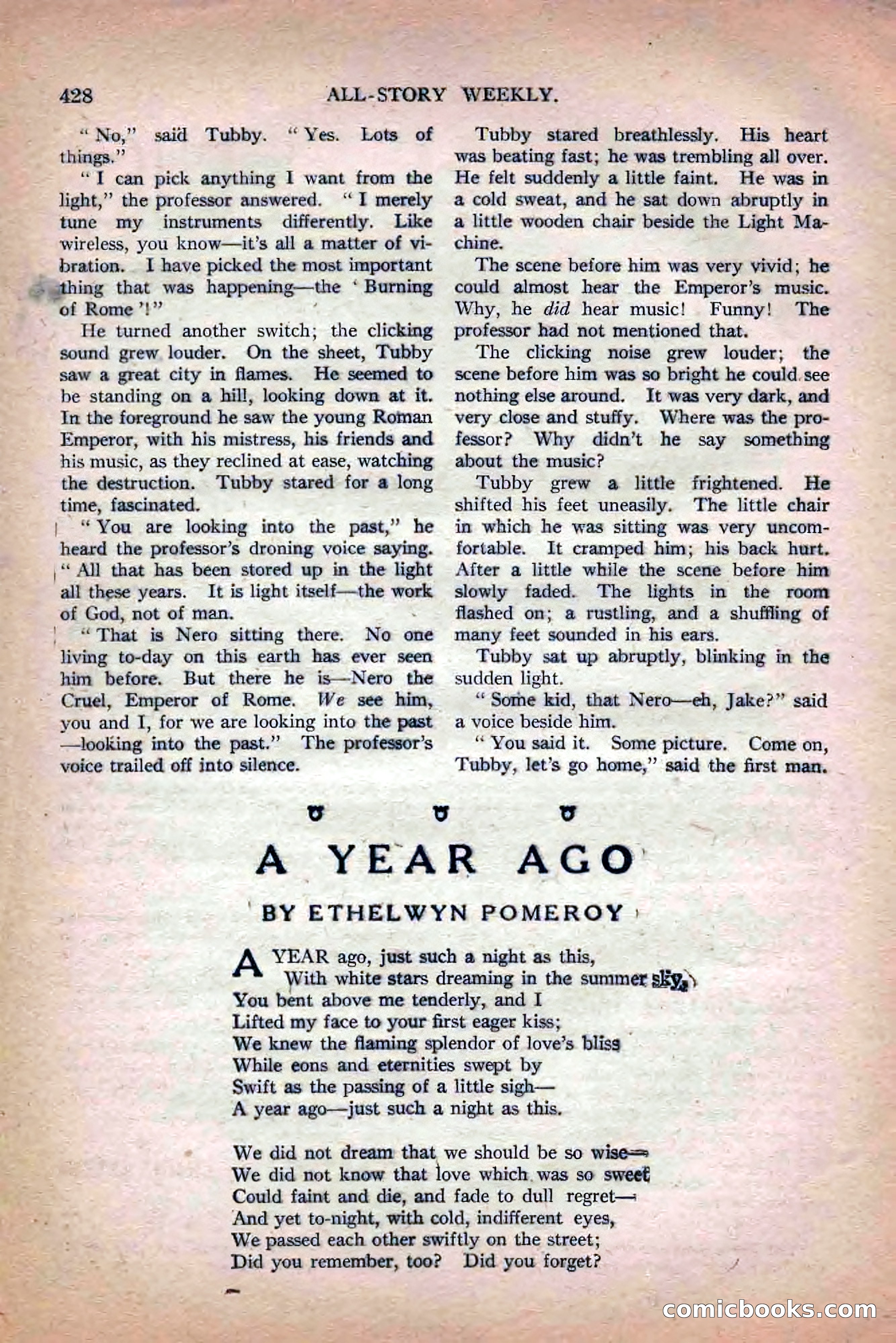 All-Story Weekly, Jun 19 1920 — page 150 of 155