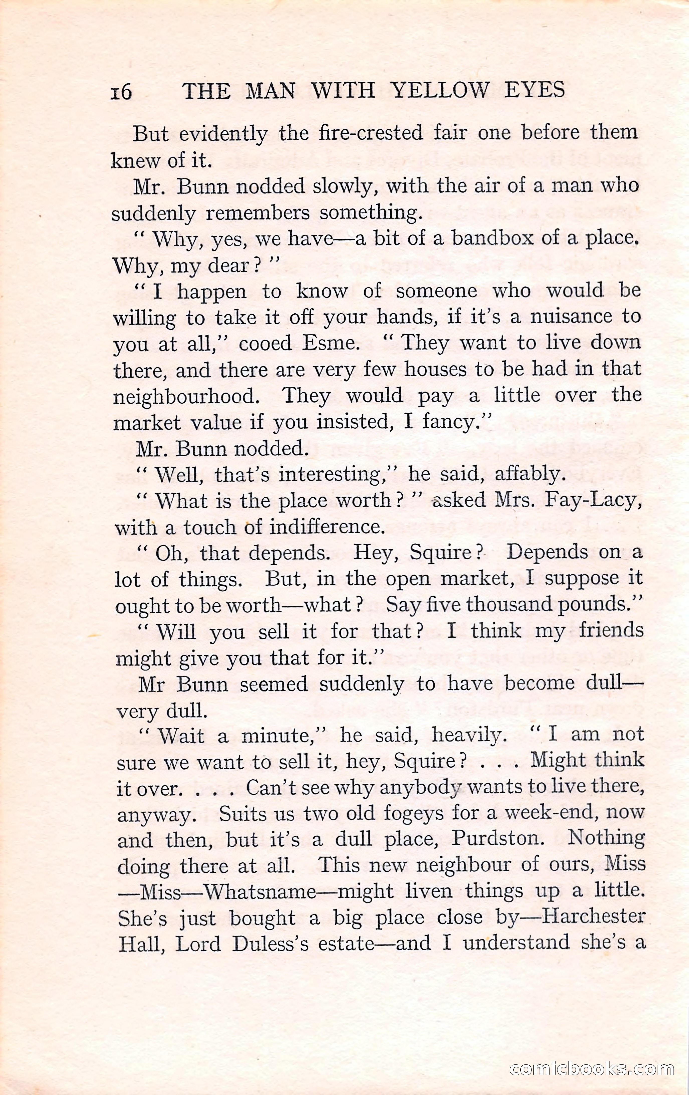 The Man with Yellow Eyes — page 16 of 255