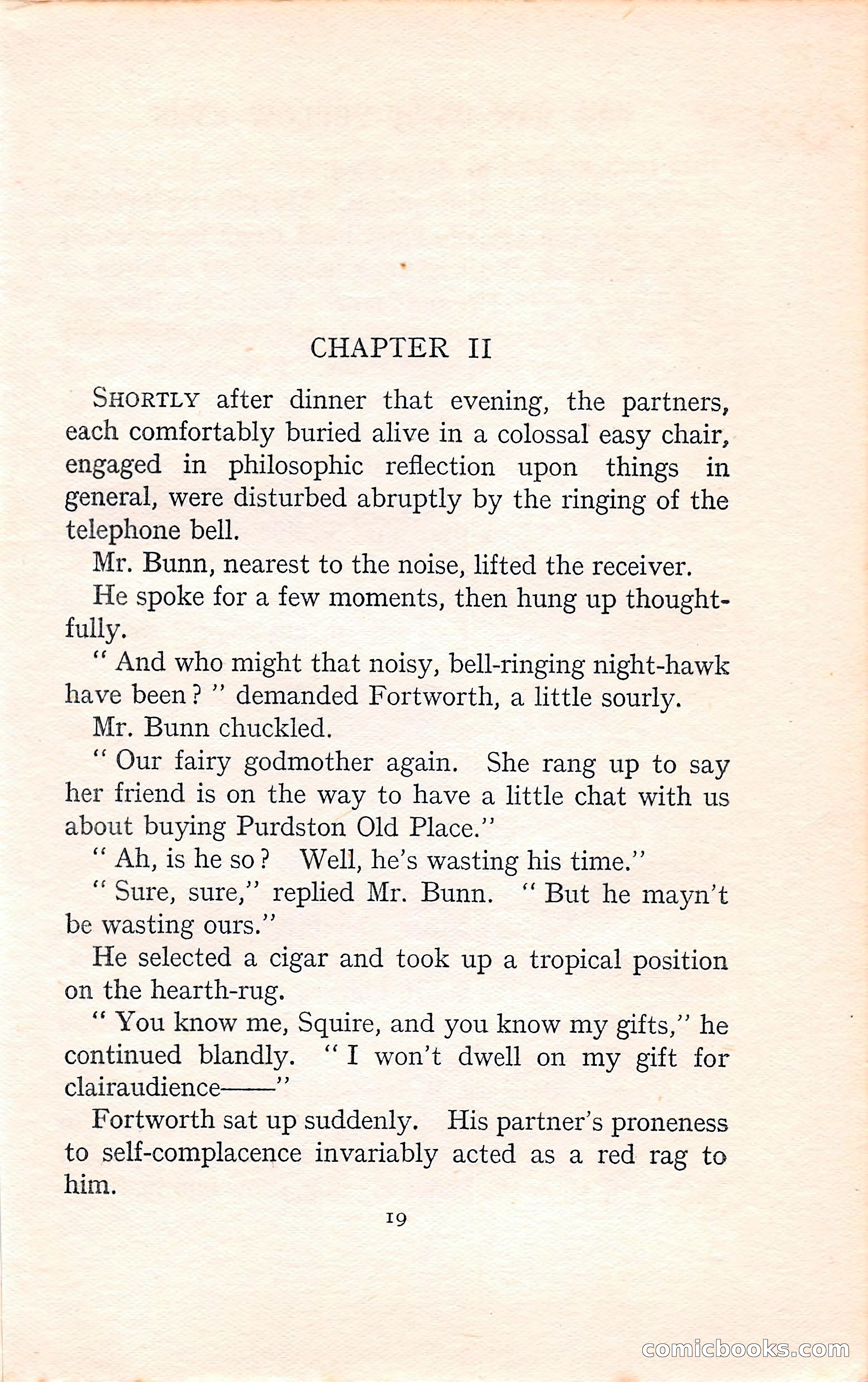 The Man with Yellow Eyes — page 19 of 255