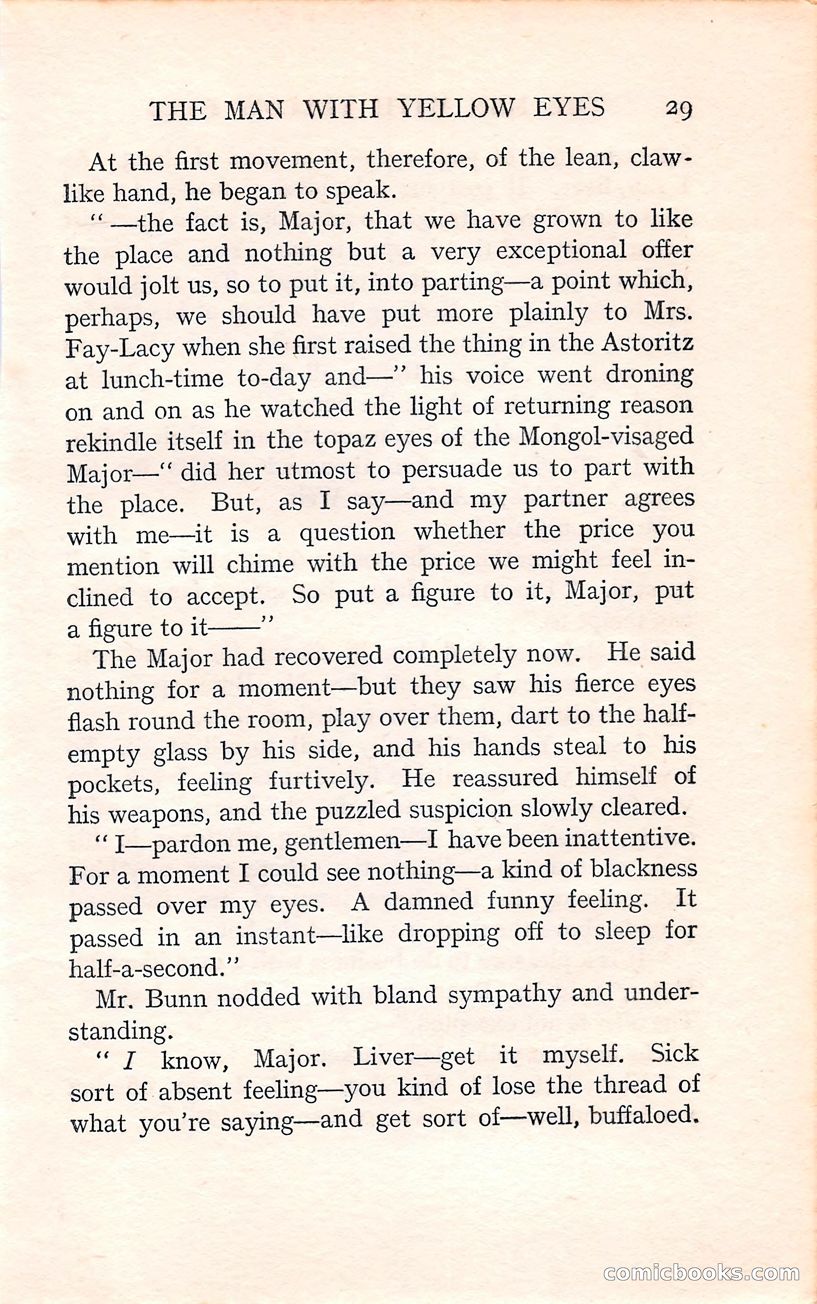 The Man with Yellow Eyes — page 29 of 255