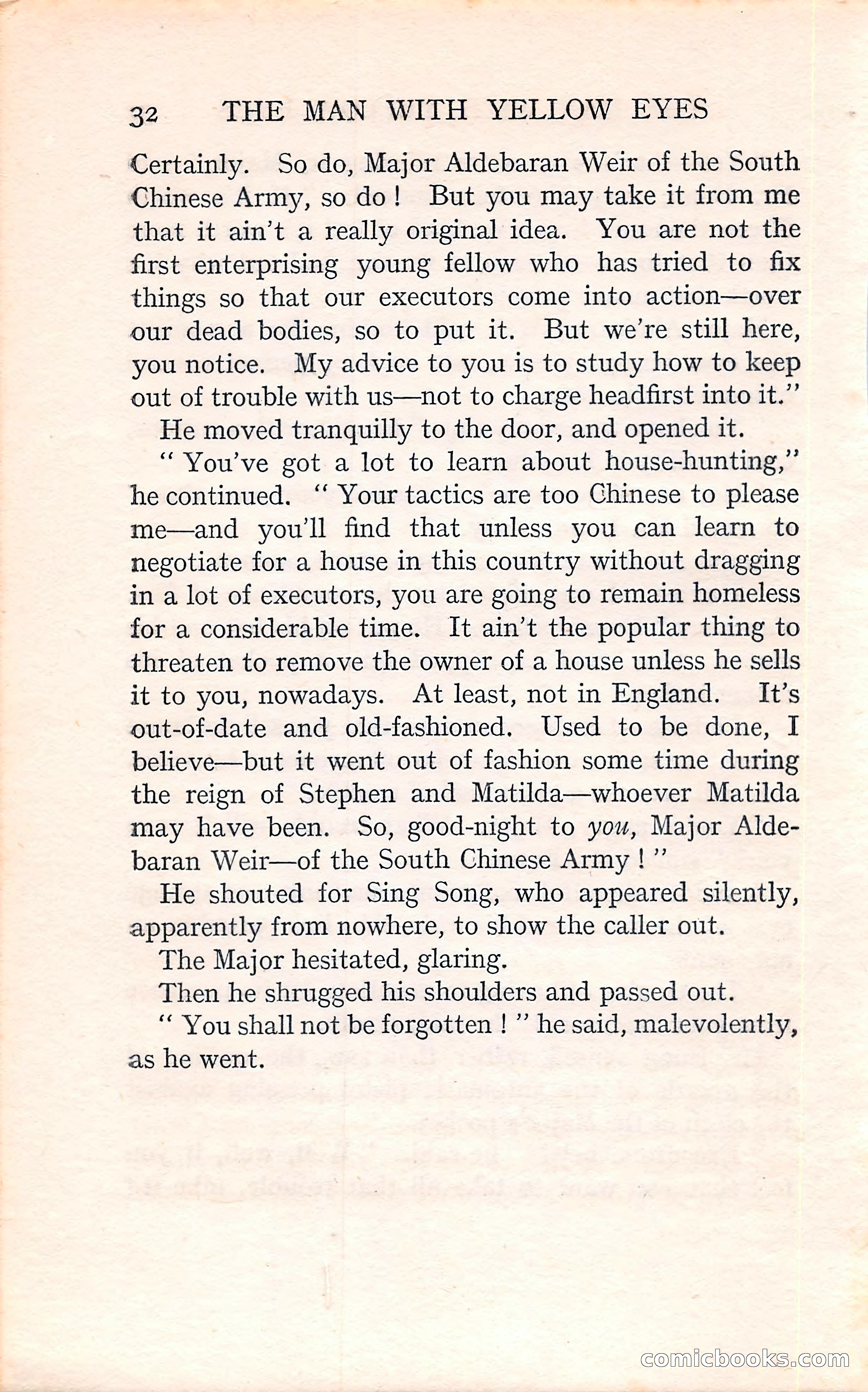 The Man with Yellow Eyes — page 32 of 255