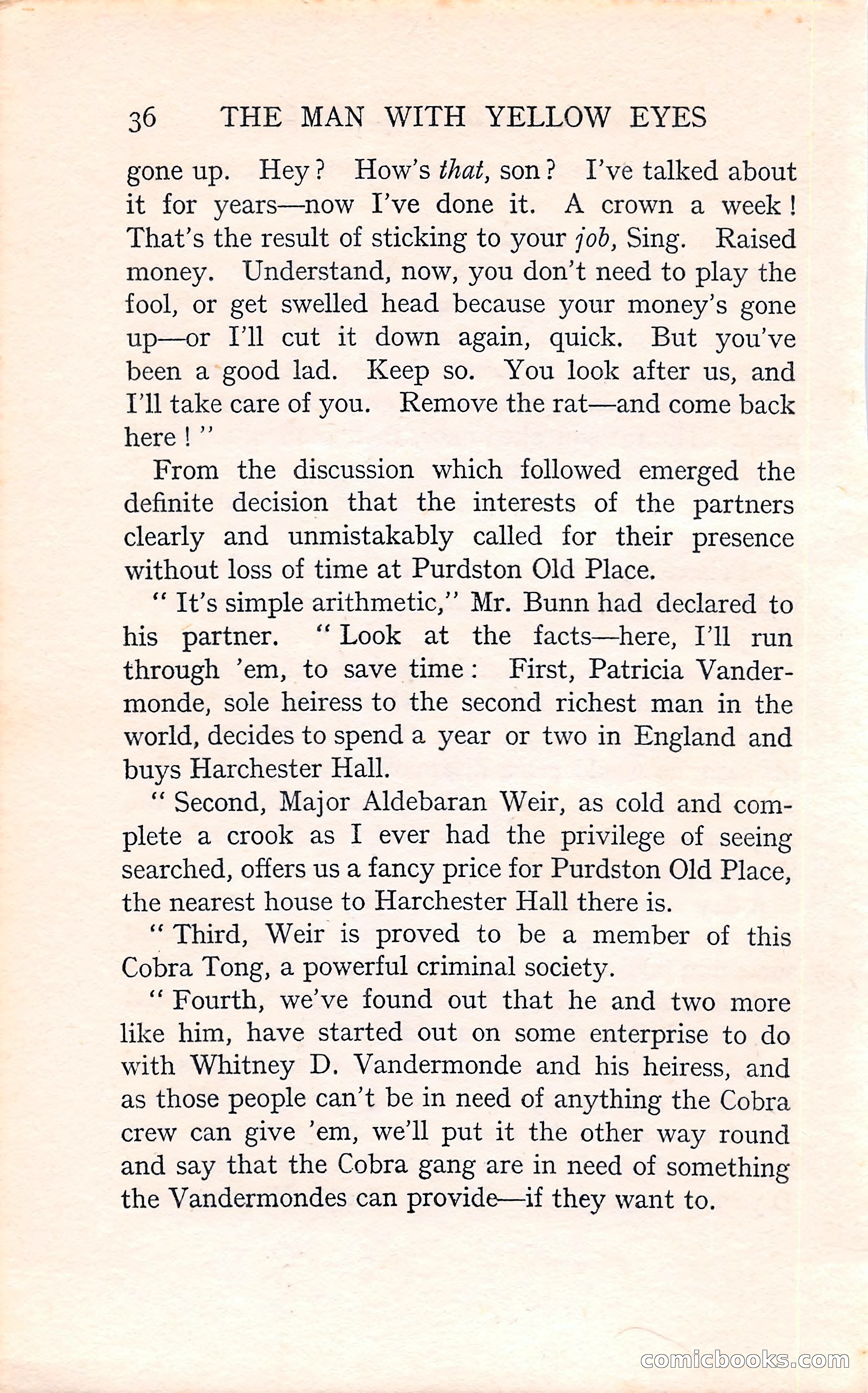 The Man with Yellow Eyes — page 36 of 255