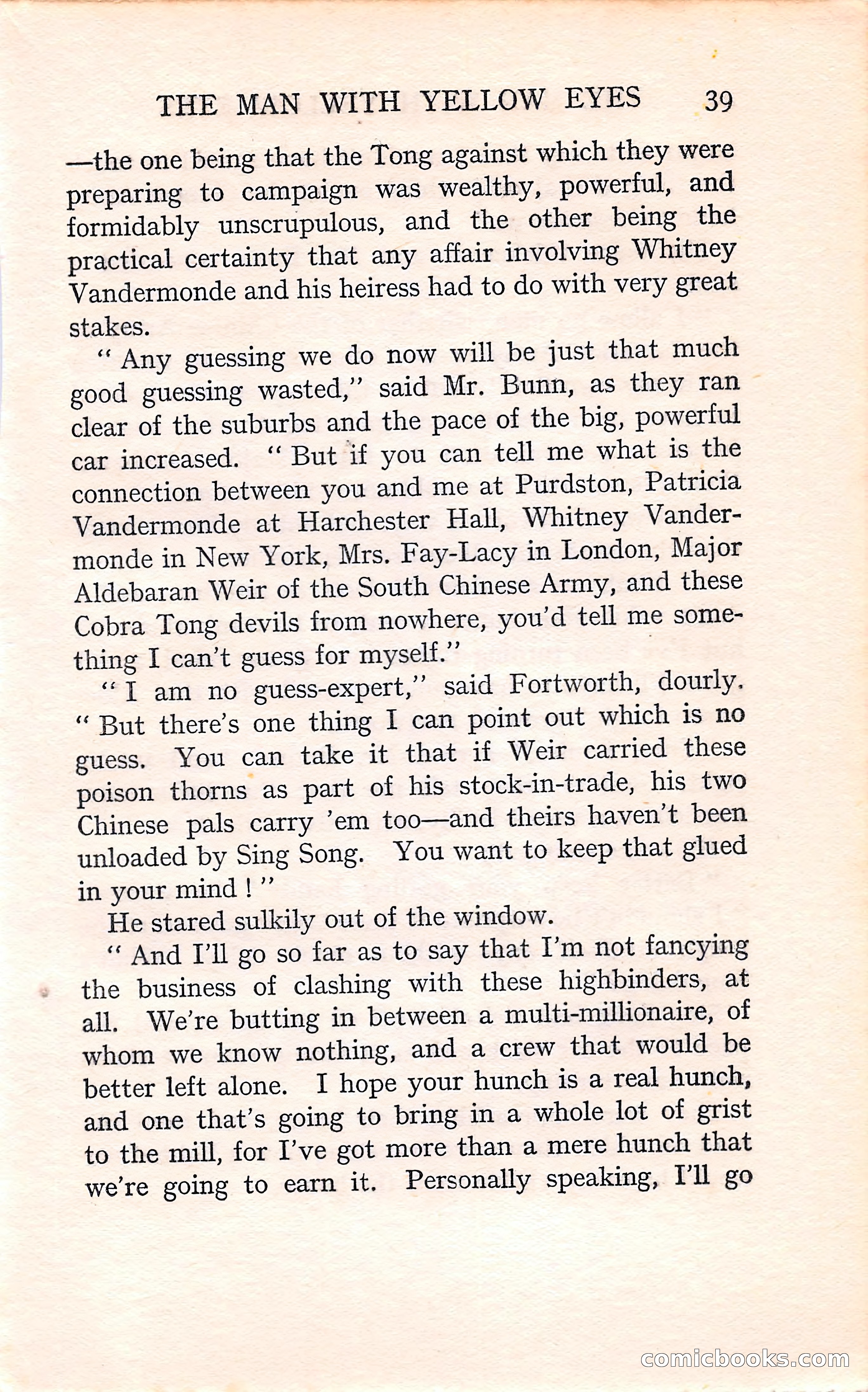 The Man with Yellow Eyes — page 39 of 255