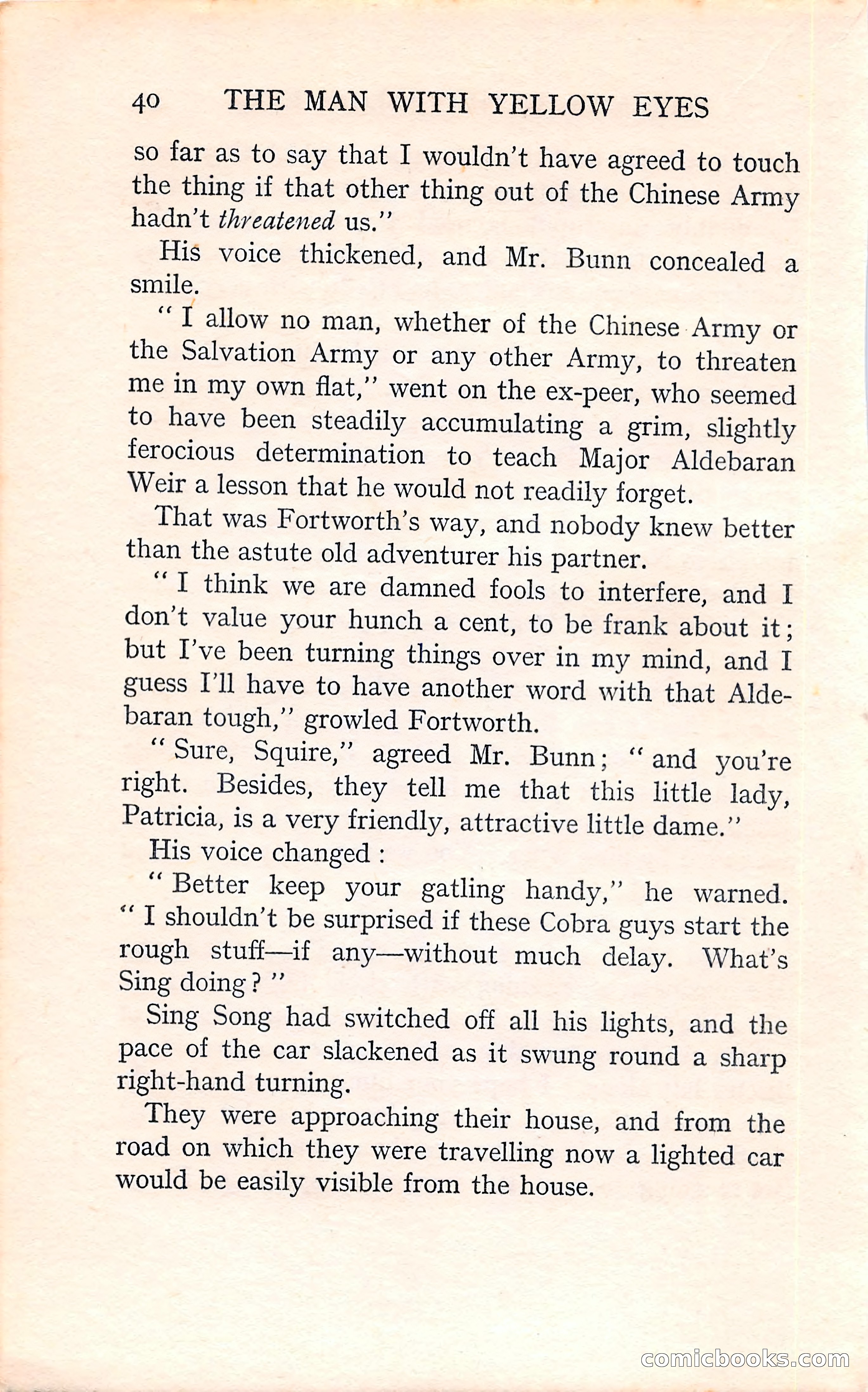 The Man with Yellow Eyes — page 40 of 255