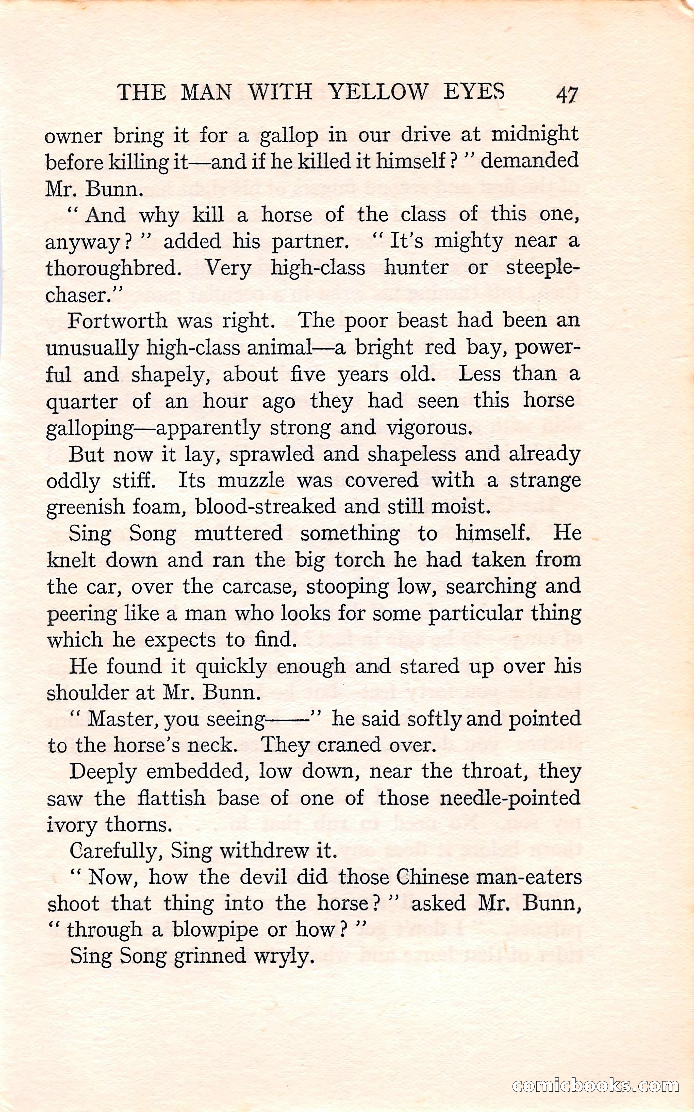 The Man with Yellow Eyes — page 47 of 255