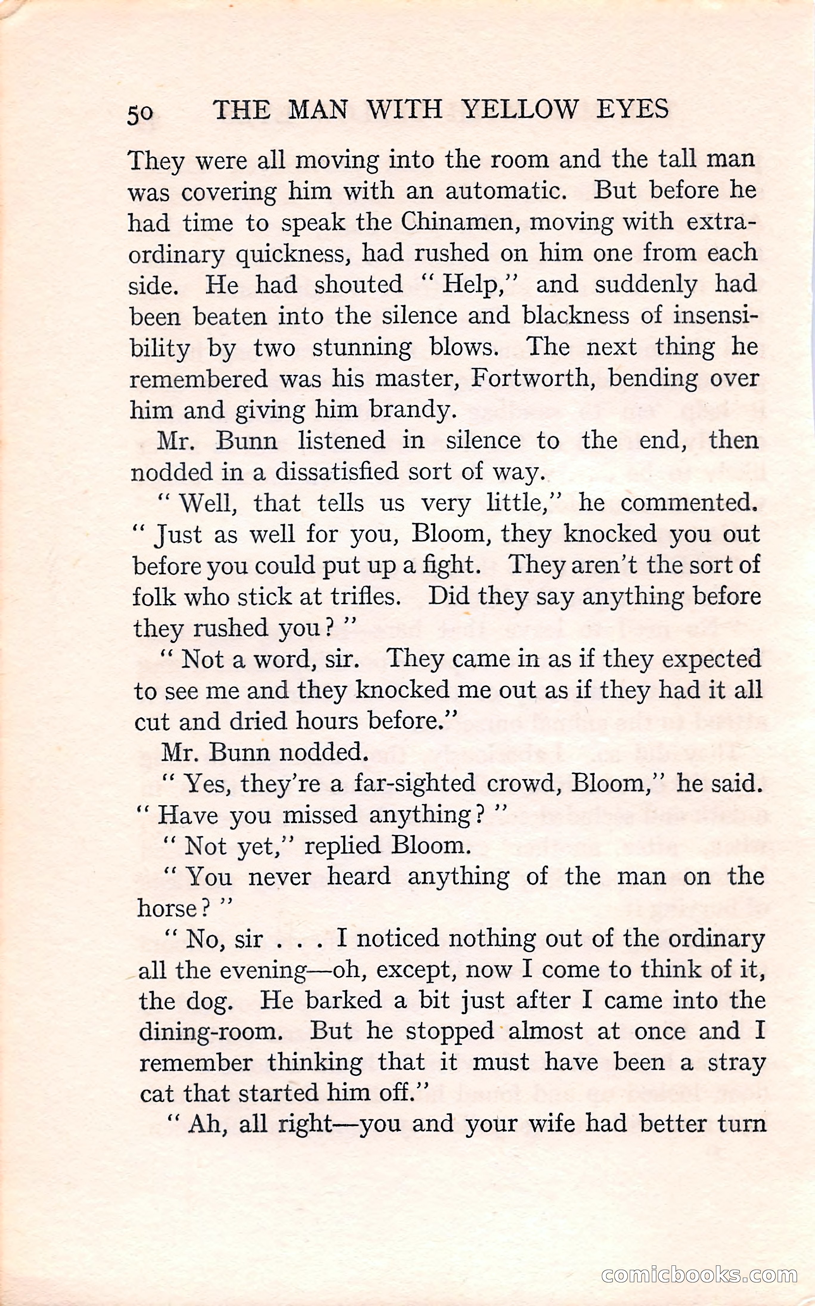 The Man with Yellow Eyes — page 50 of 255